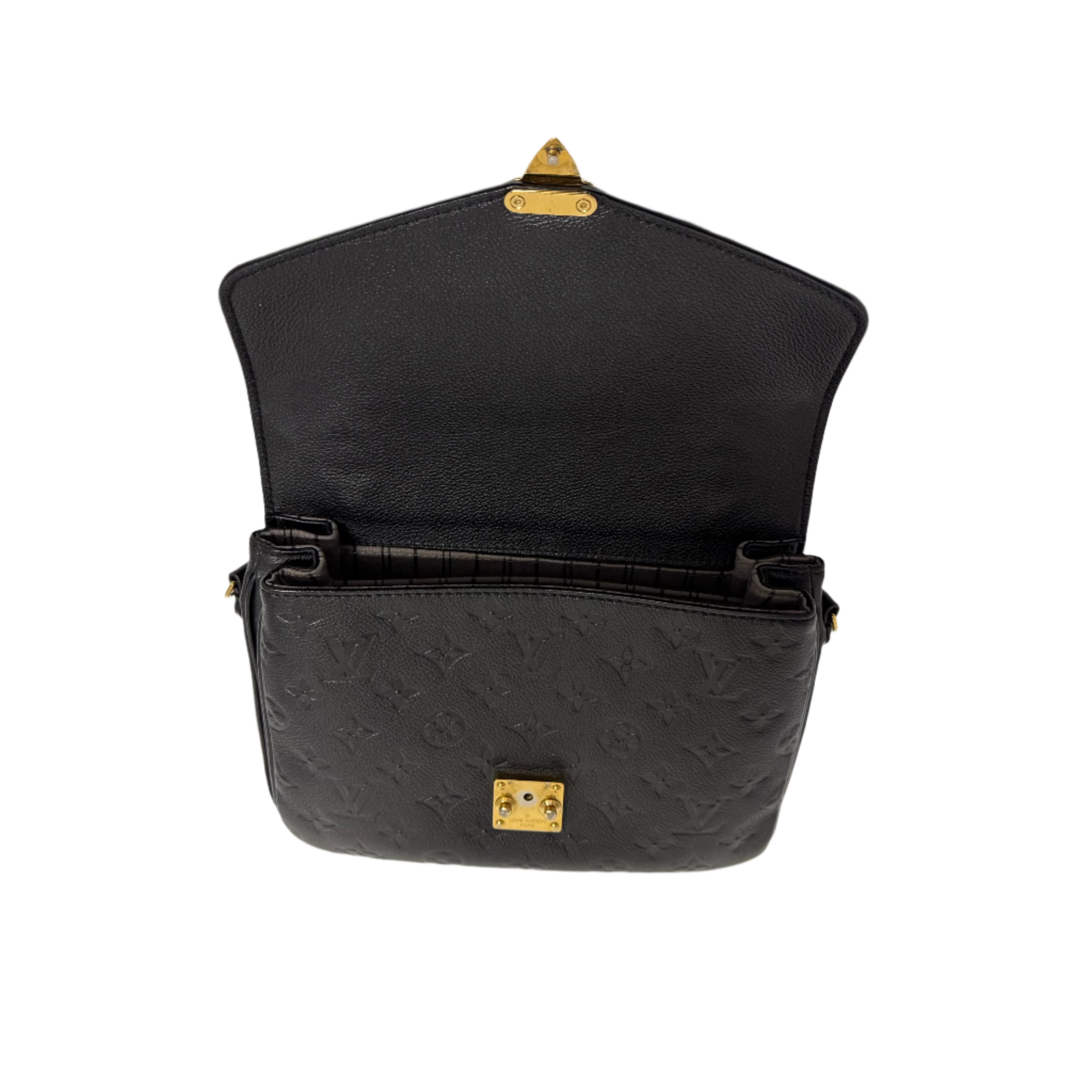 Louis Vuitton Empriente Pochette Metis Bag Leather Black