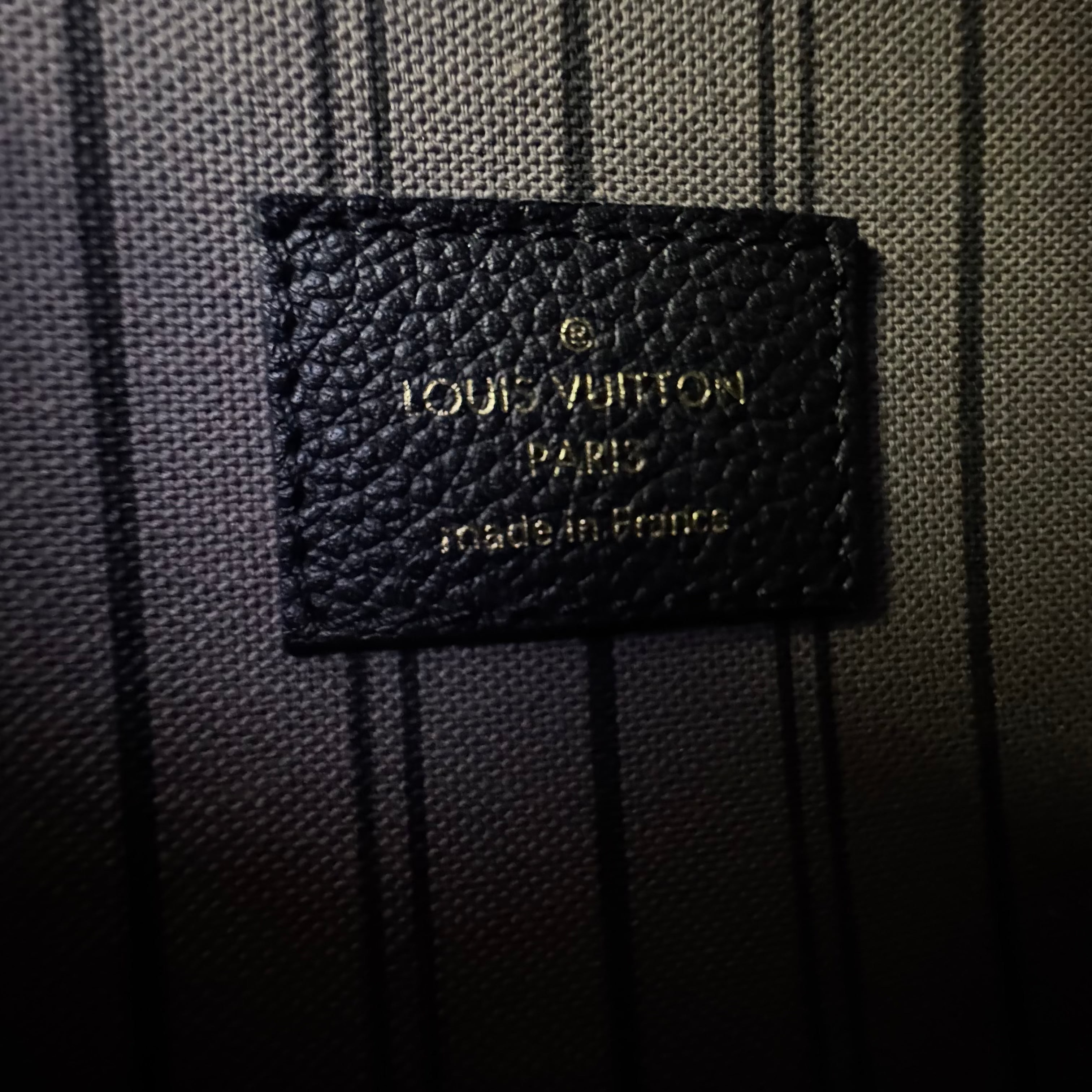 Louis Vuitton Empriente Pochette Metis Bag Leather Black