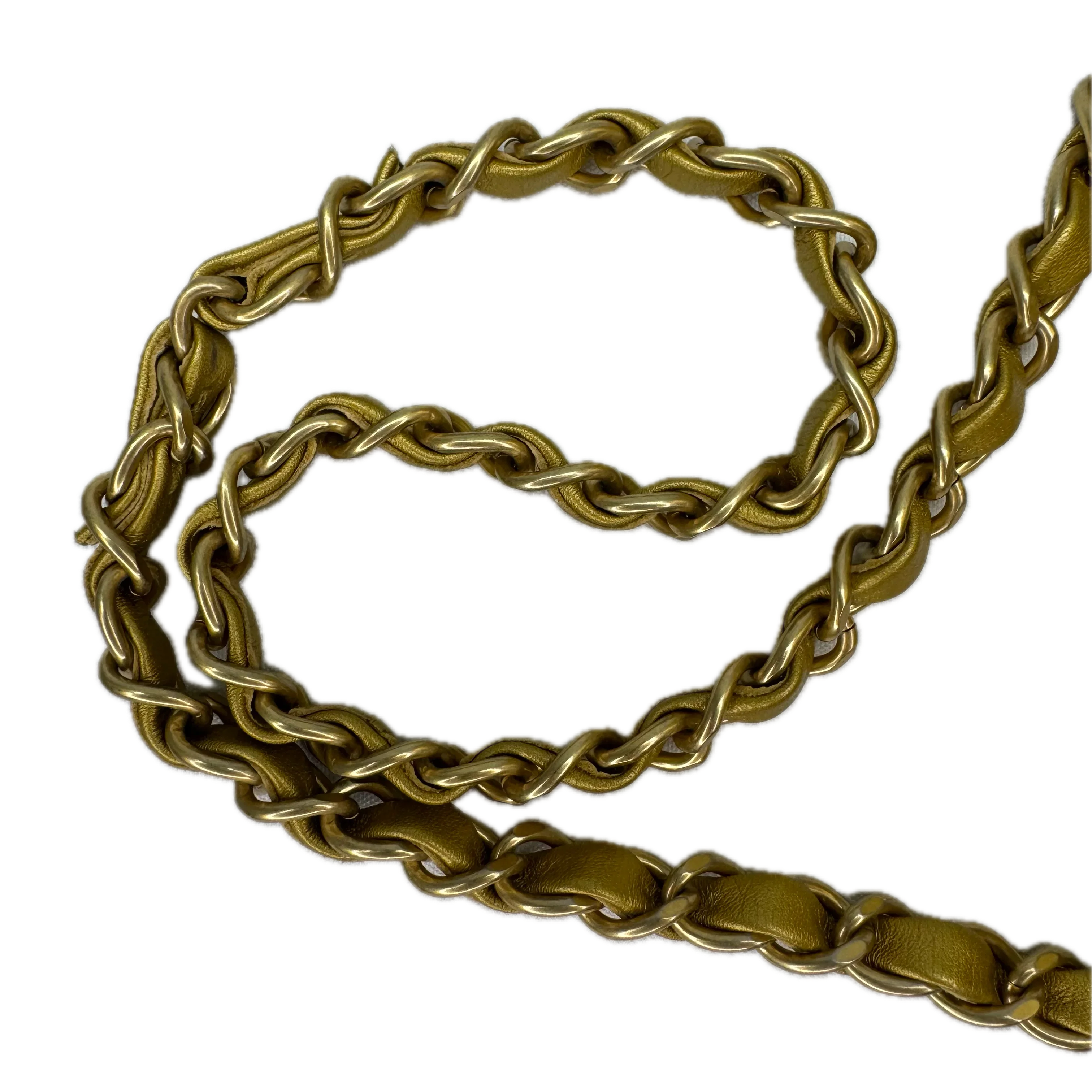 Chanel Double Flap Gold Egyptian Fall 2019 Medium embossed Crocodile Bag - Lost Designer