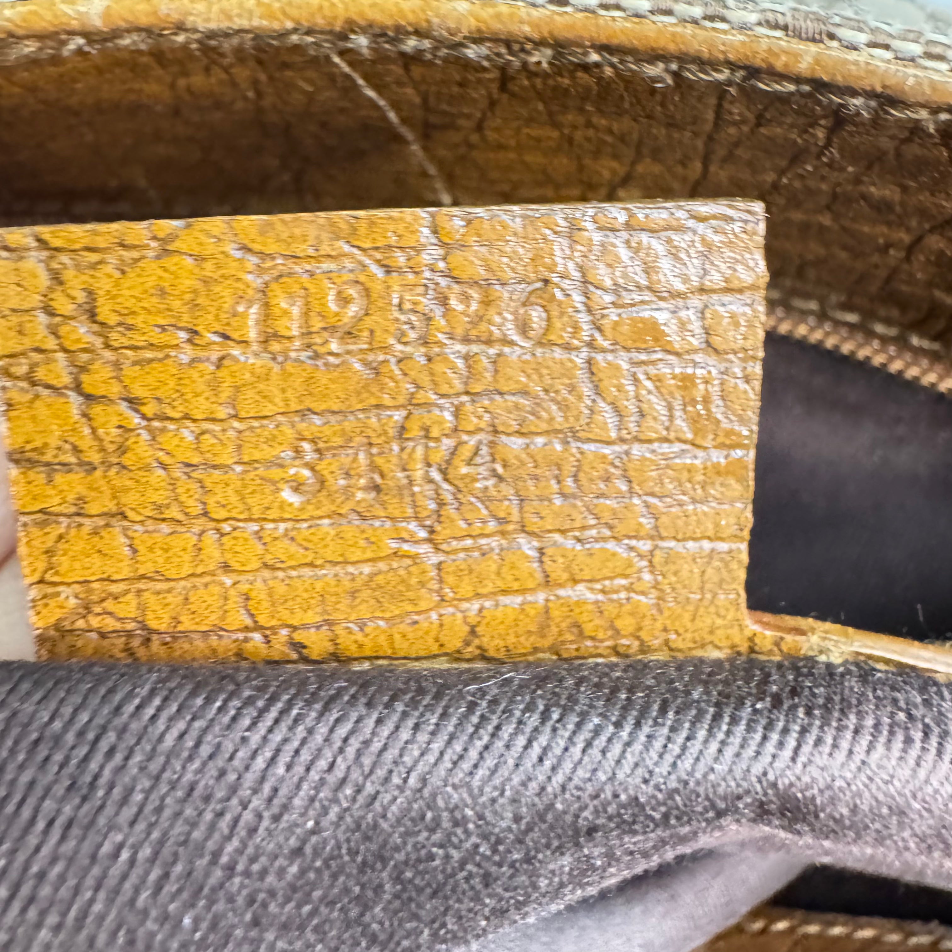 Gucci Bamboo GG Handbag Canvas Beige