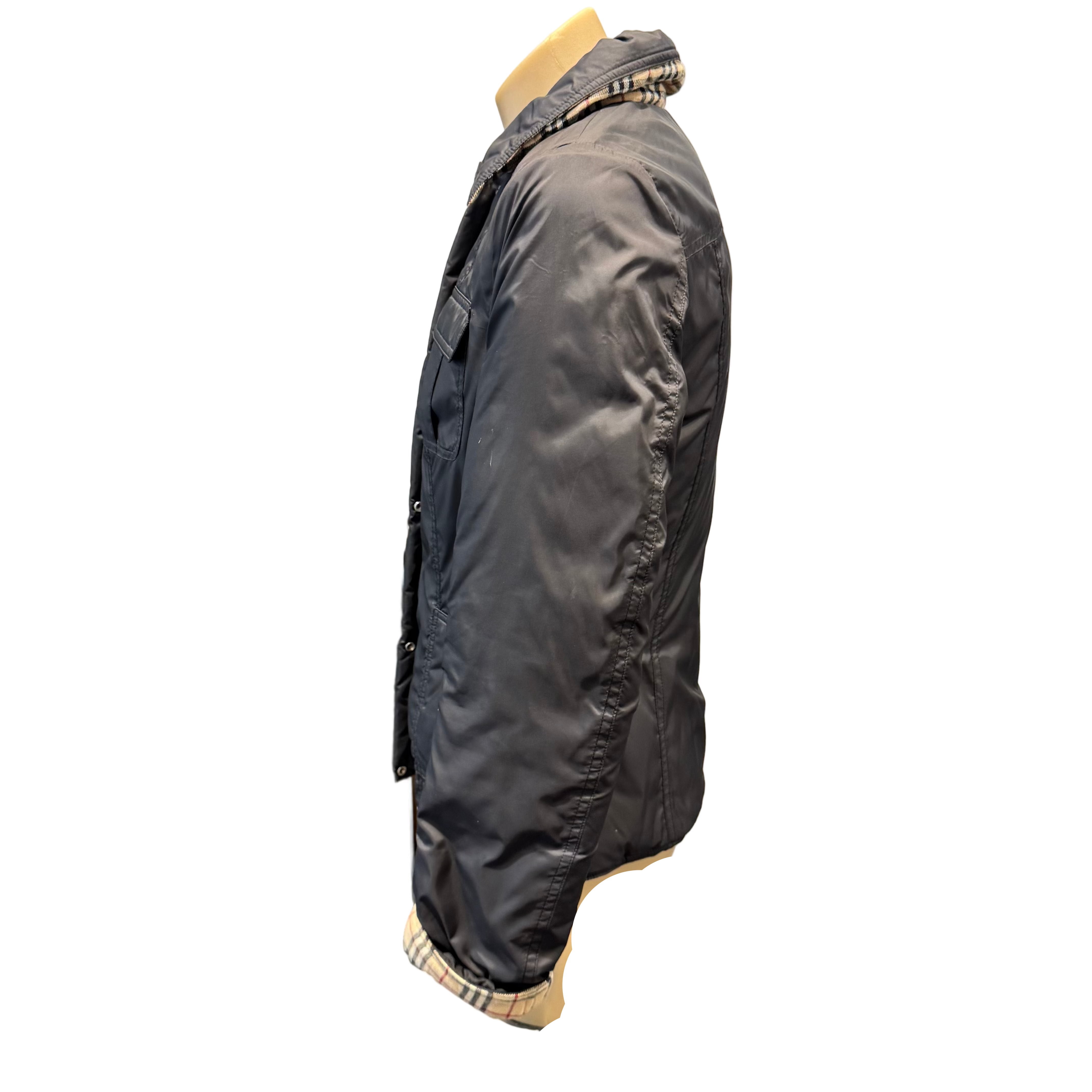 Burberry London Blue Label Puffer Jacket Beige 36