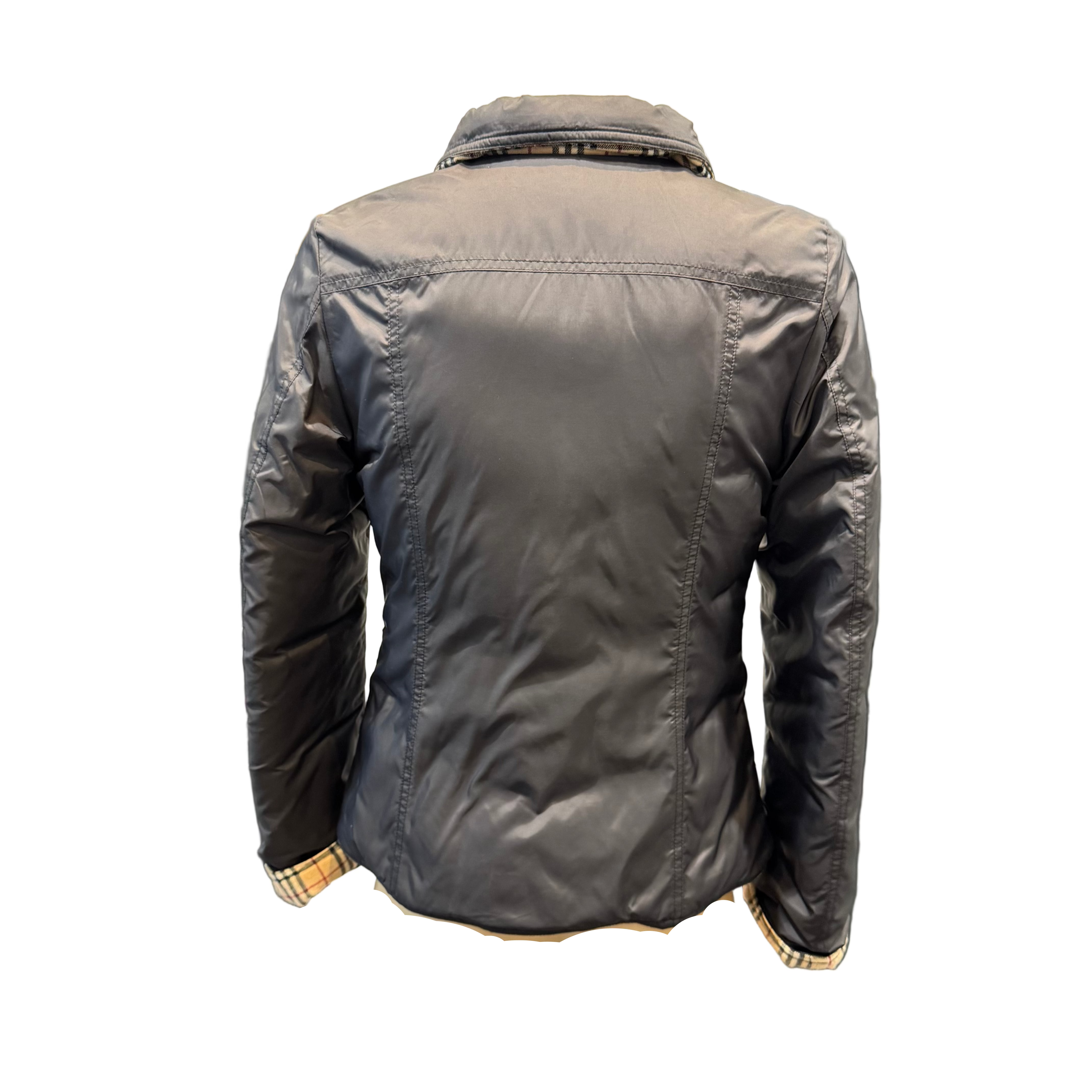 Burberry London Blue Label Puffer Jacket Beige 36