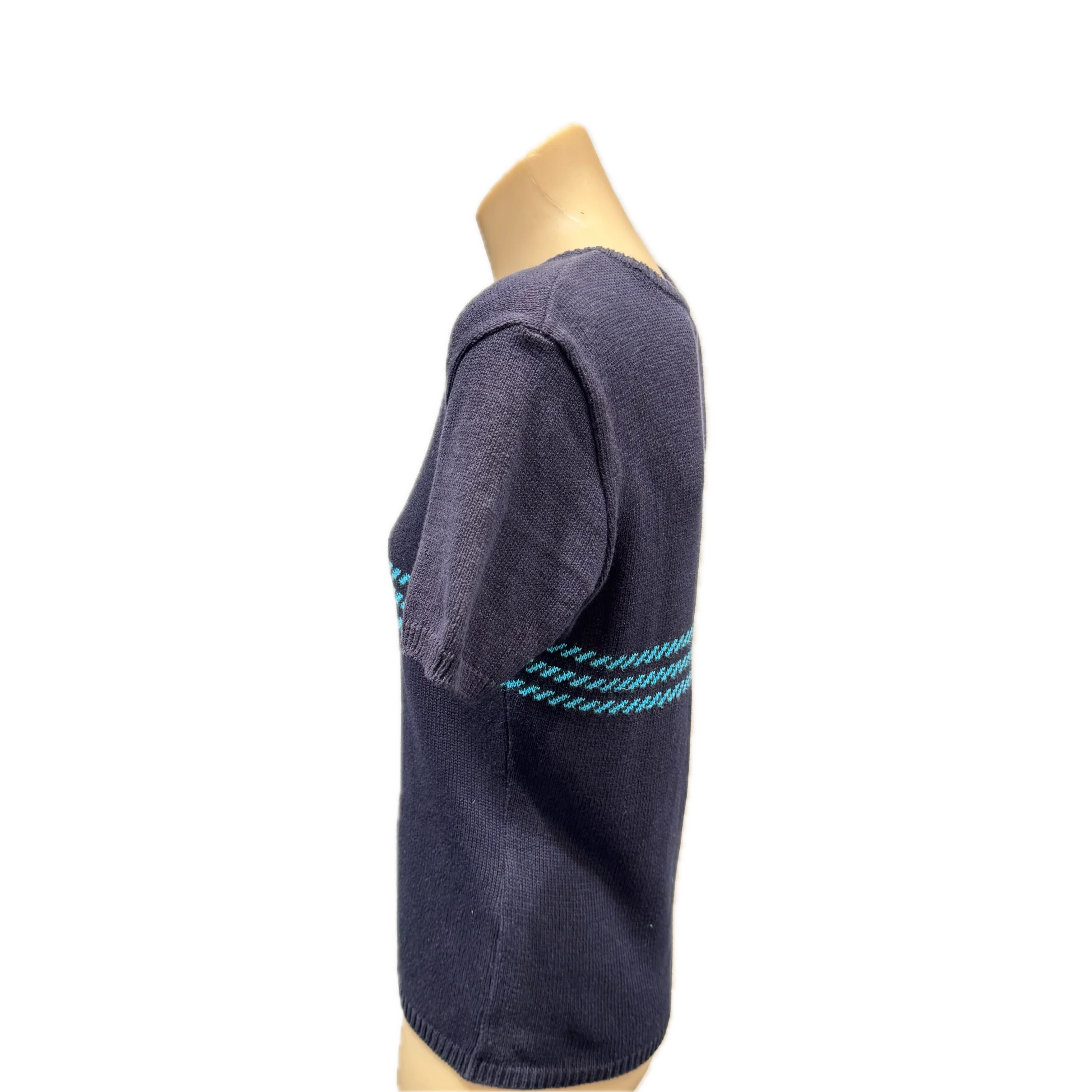 Burberry Blue Label Sweater Blue Medium - Lost Designer