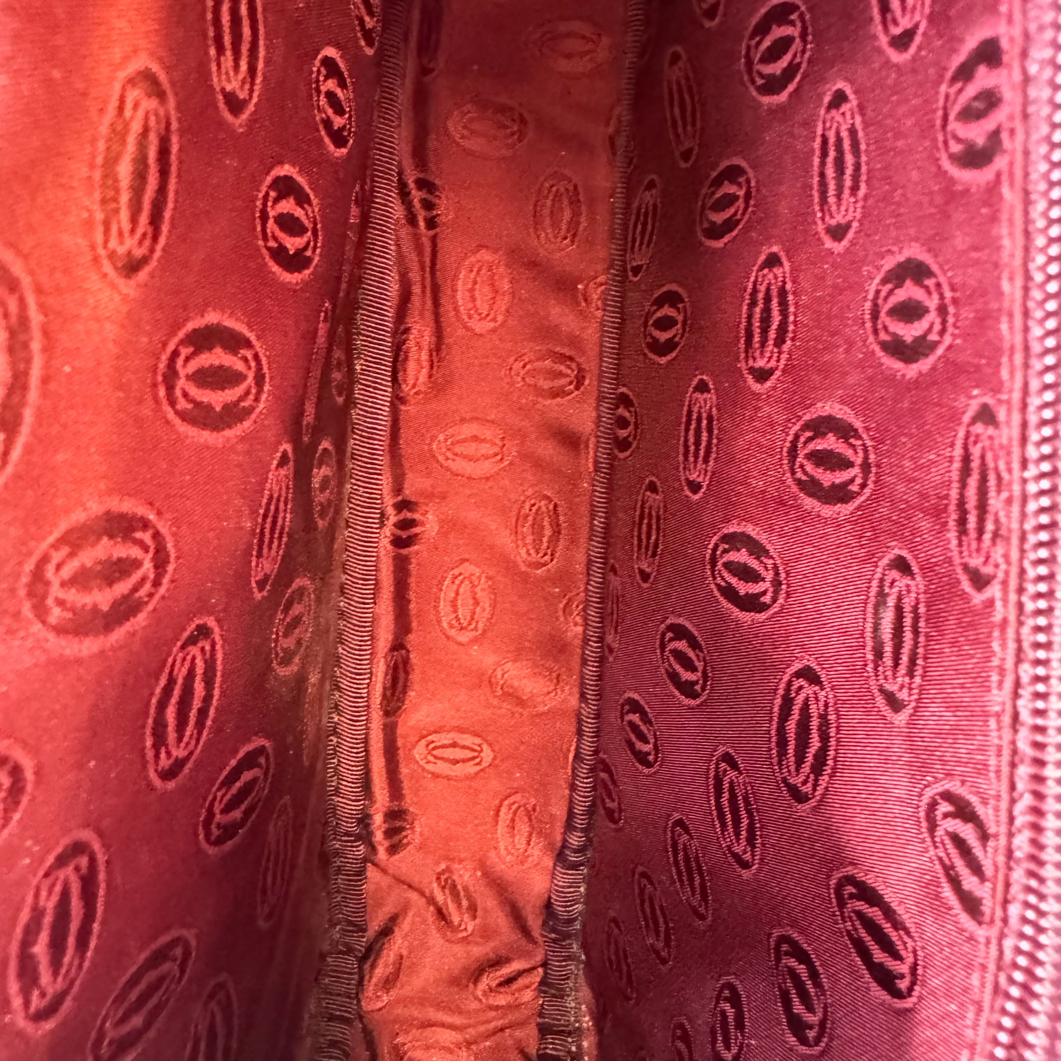 Cartier Must De Cartier Crossbody Bag Leather Brown