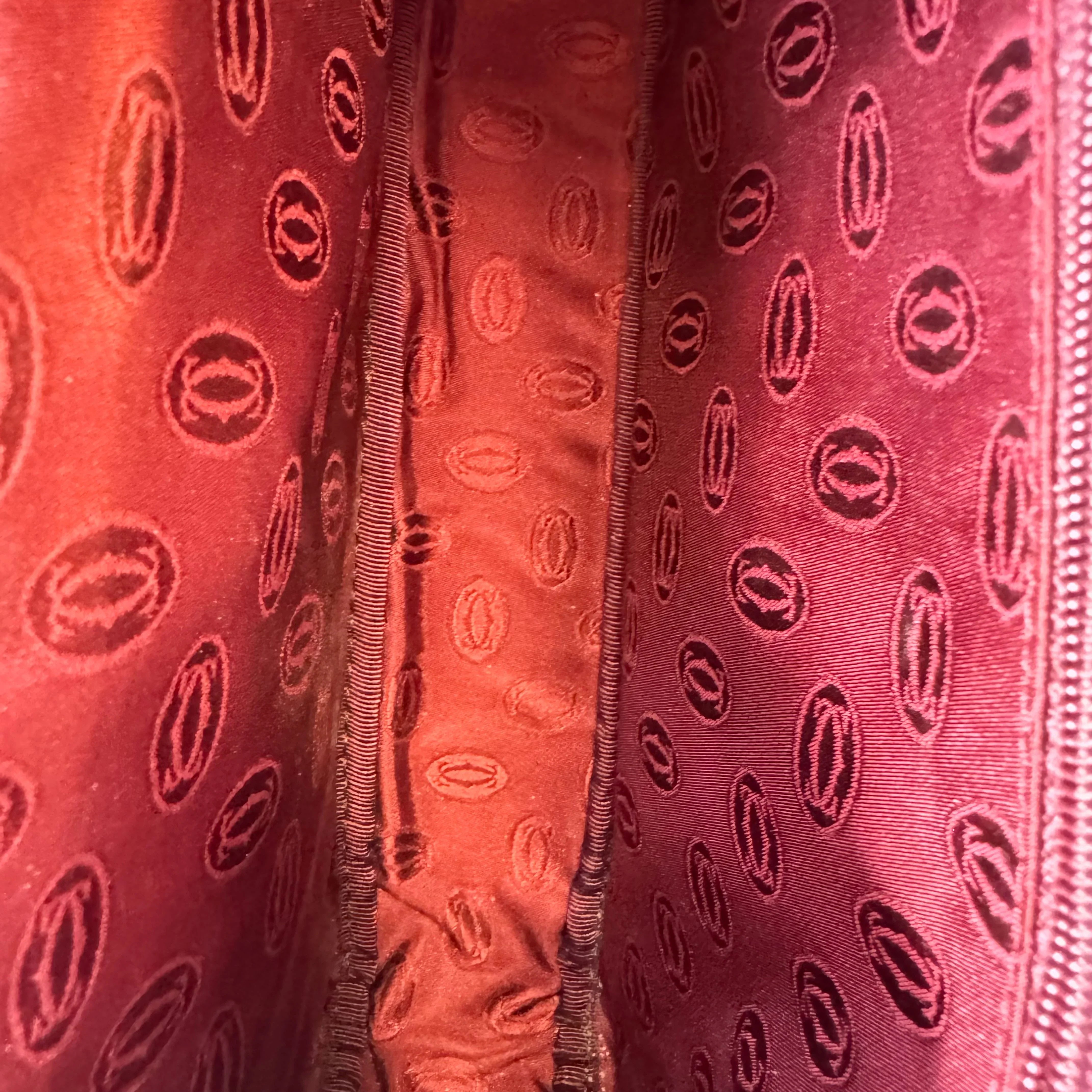 Cartier Must De Cartier Crossbody Bag Leather Brown - Lost Designer