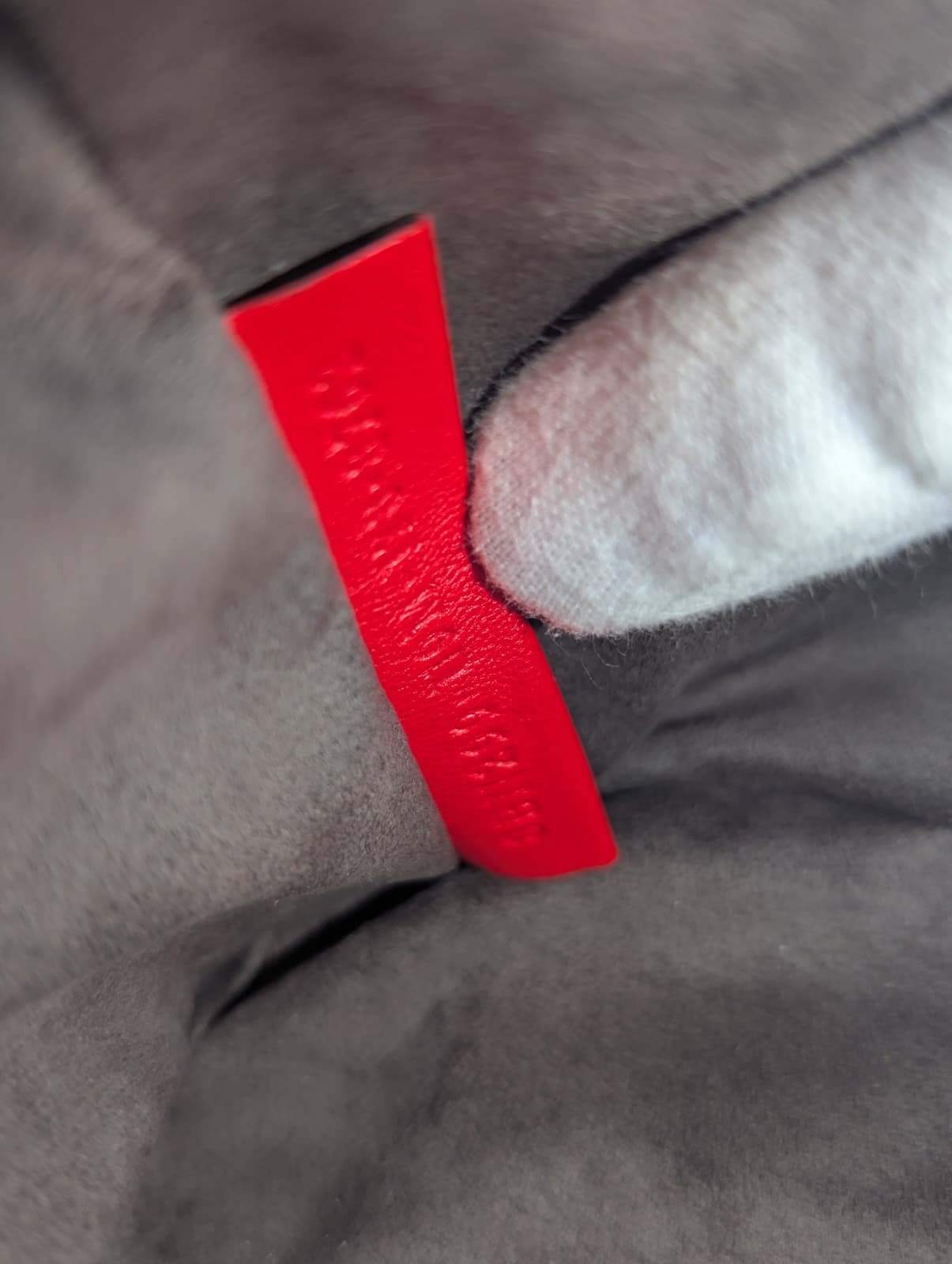 Fendi Dotcom Quilted Crossbody Bag Leather Red