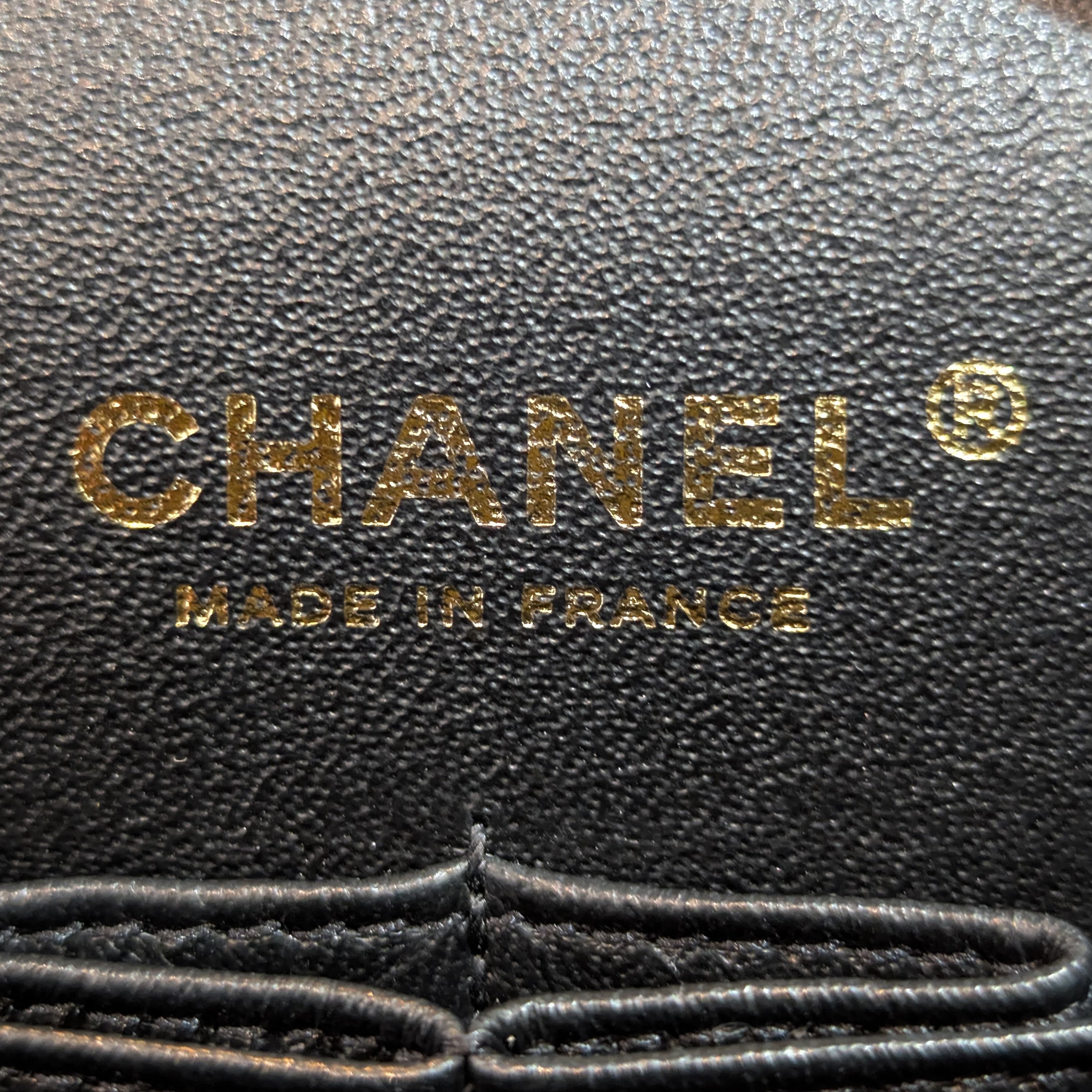 Chanel Double Flap Gold Egyptian Fall 2019 Medium embossed Crocodile Bag