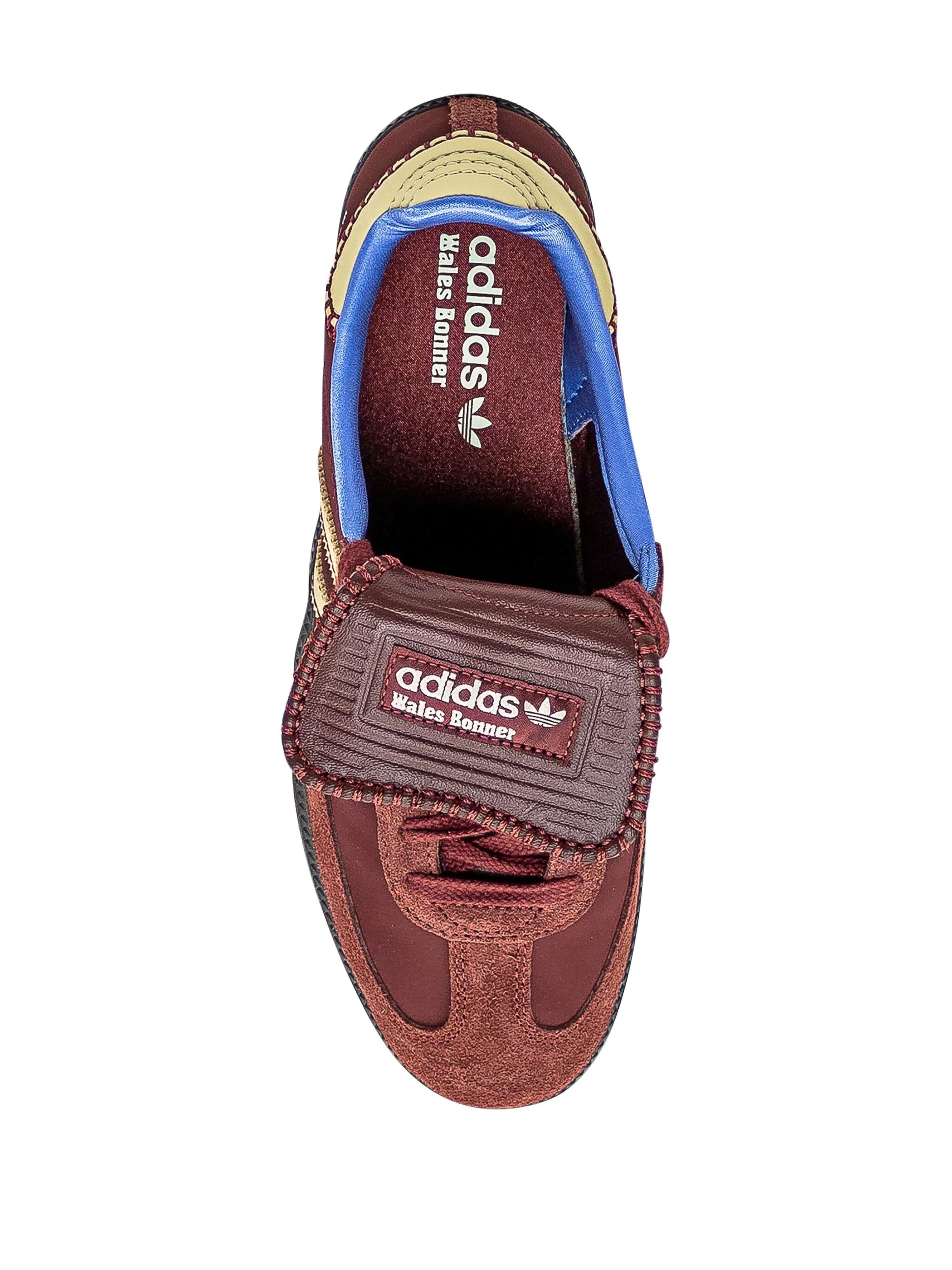 Adidas X Wales Bonner Samba Low Dark Brown Cream White Women's