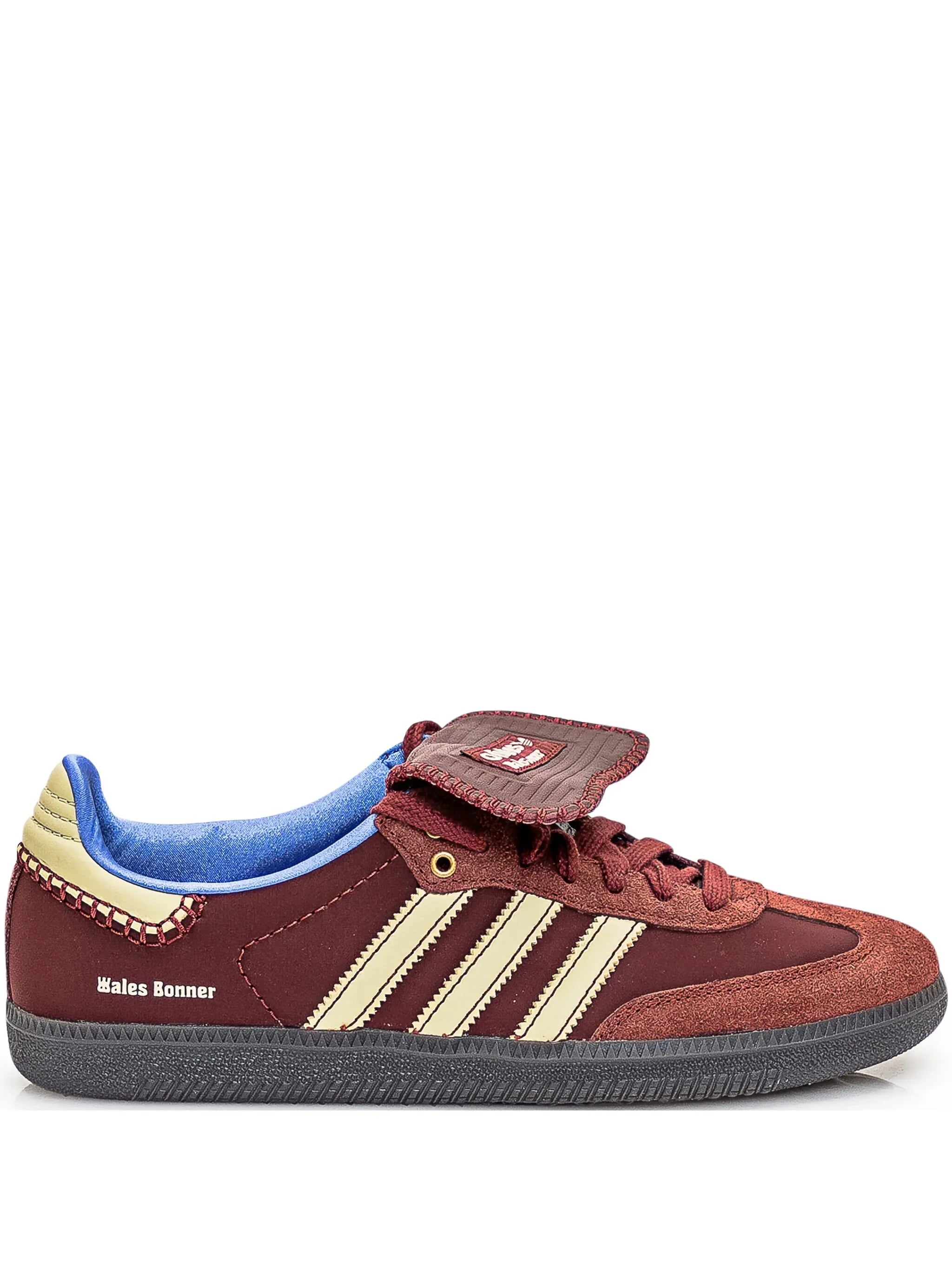 Adidas X Wales Bonner Samba Low Dark Brown Cream White Women's