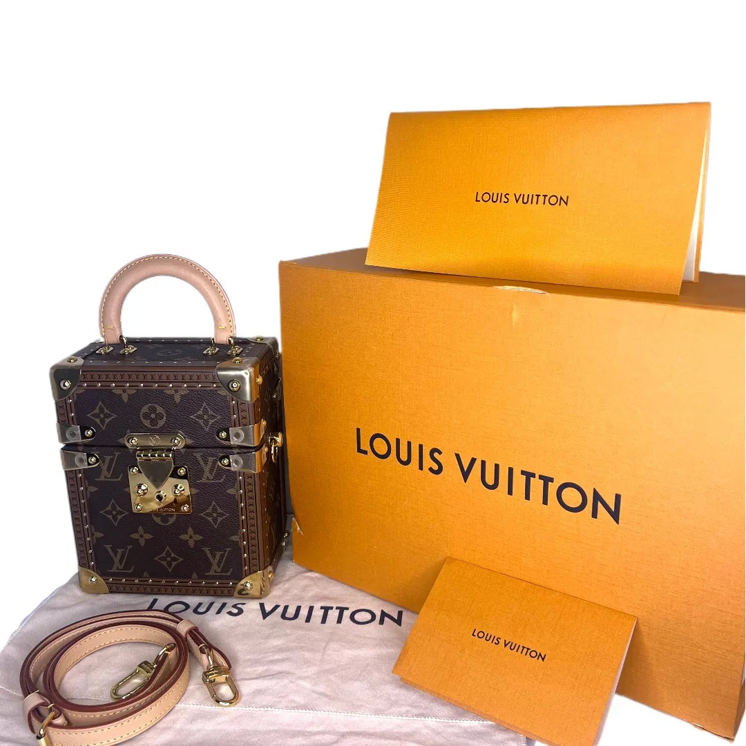 Louis Vuitton Monogram Camera Box Bag Crossbody