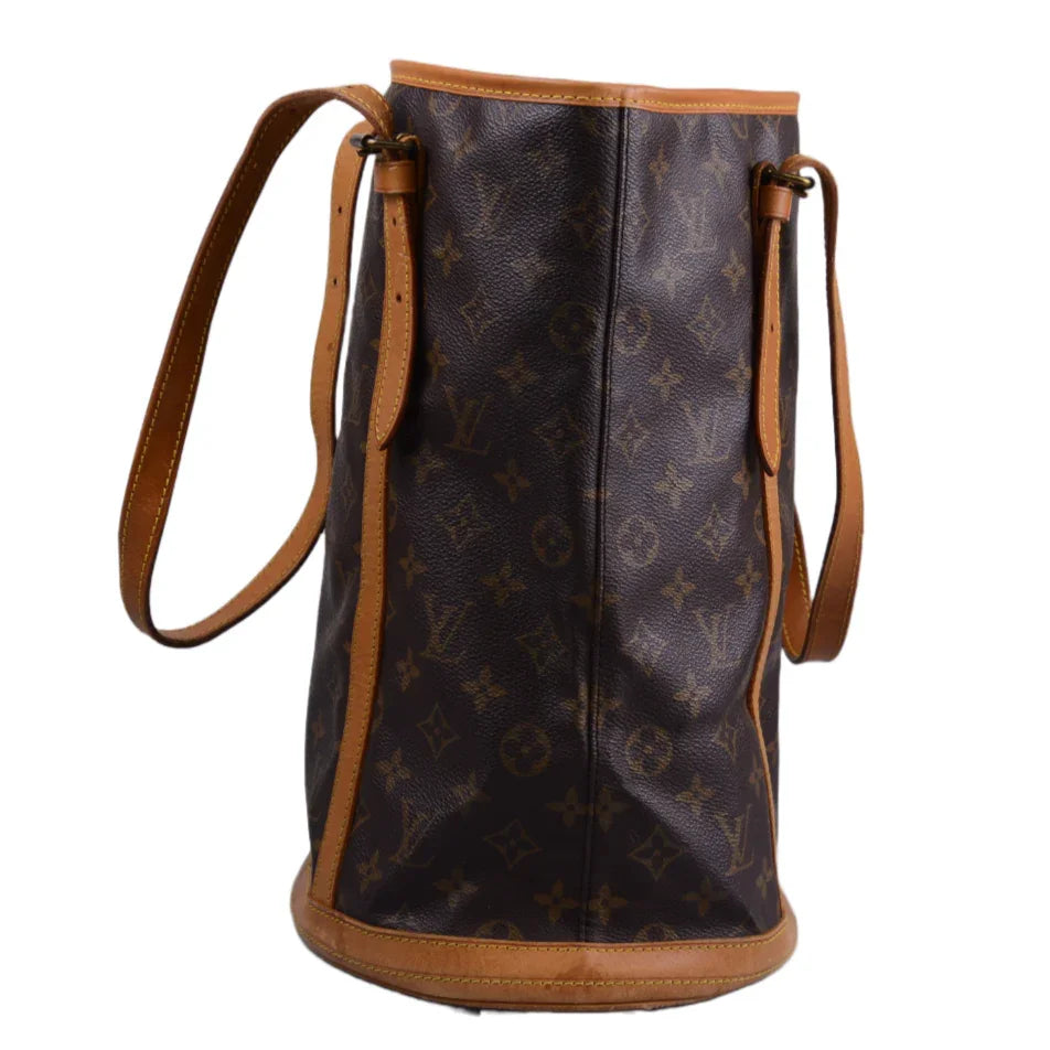 Louis Vuitton Bucket GM Monogram Tote Bag