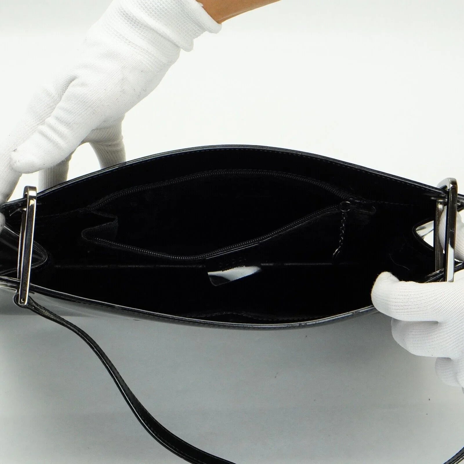 Gucci Patent Leather Bag Black