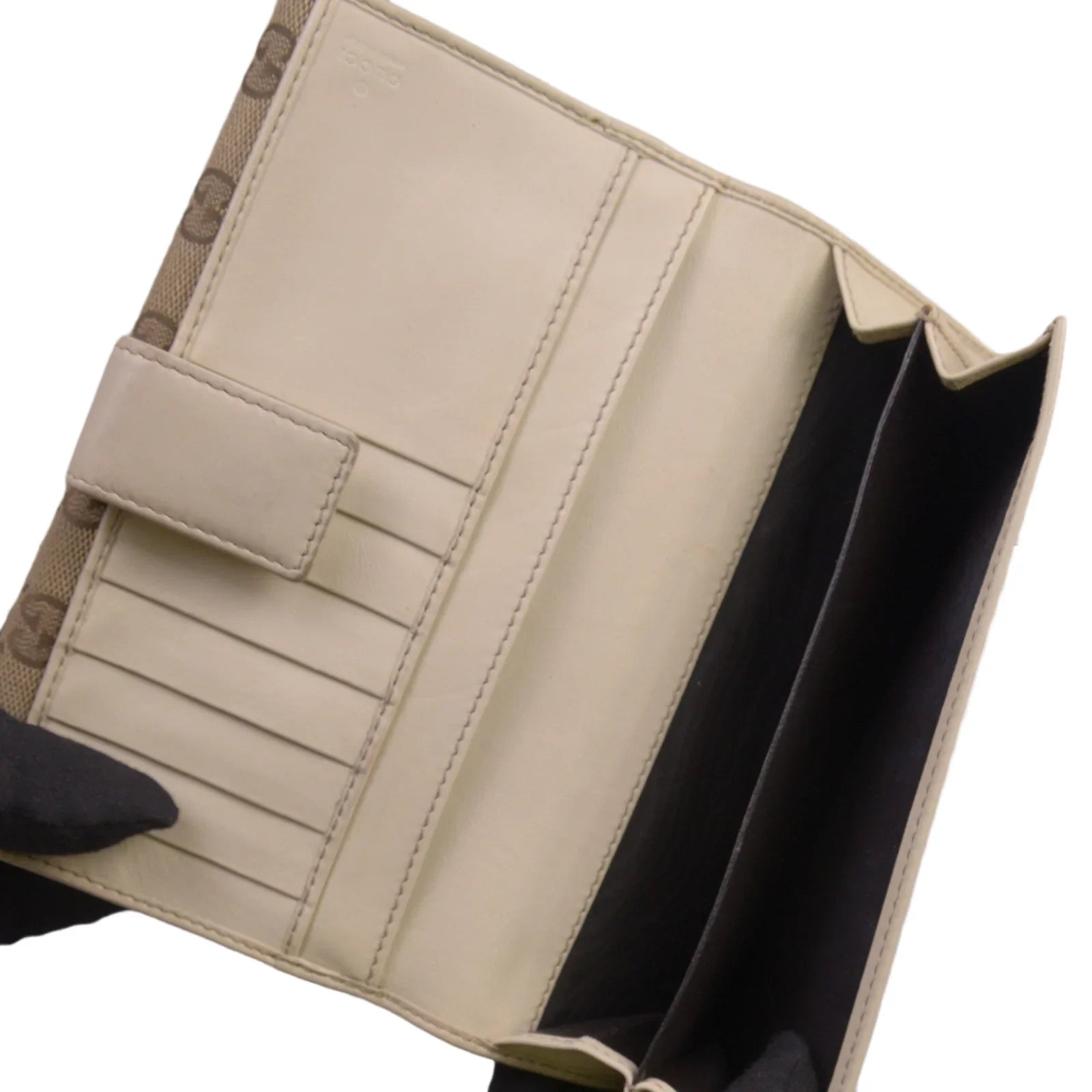 Gucci Monogram Canvas GG Long Wallet