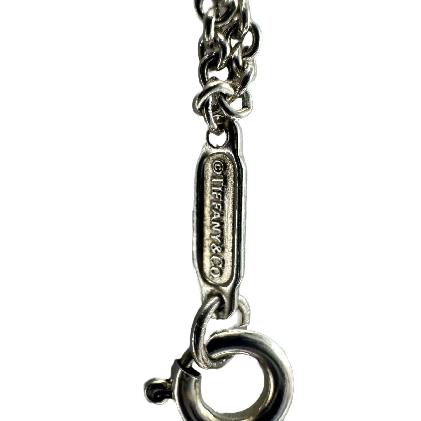 Tiffany & Co. Infinity Double Chain Link Bracelet Sterling Silver