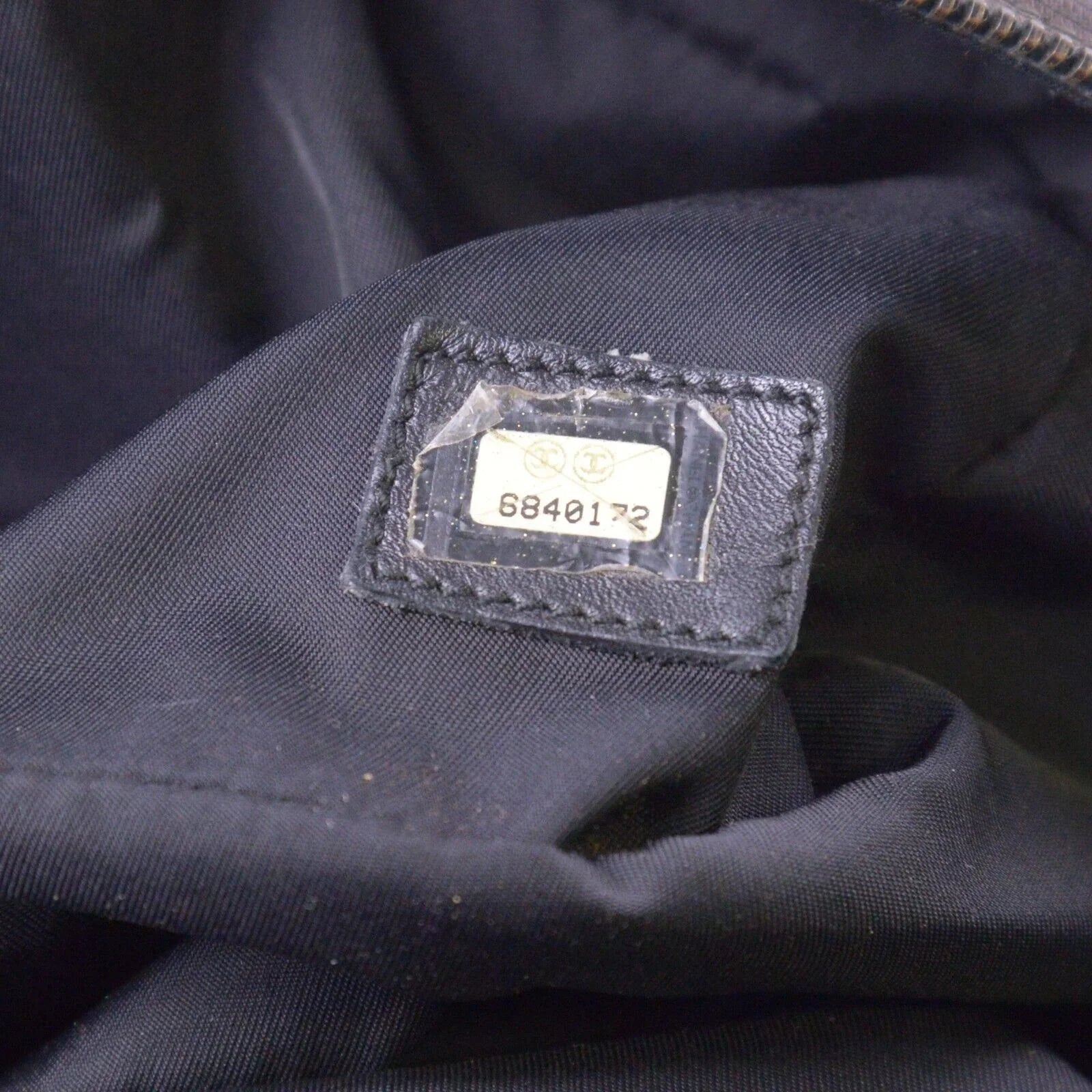 Chanel New Travel Line Bowler Bag Black