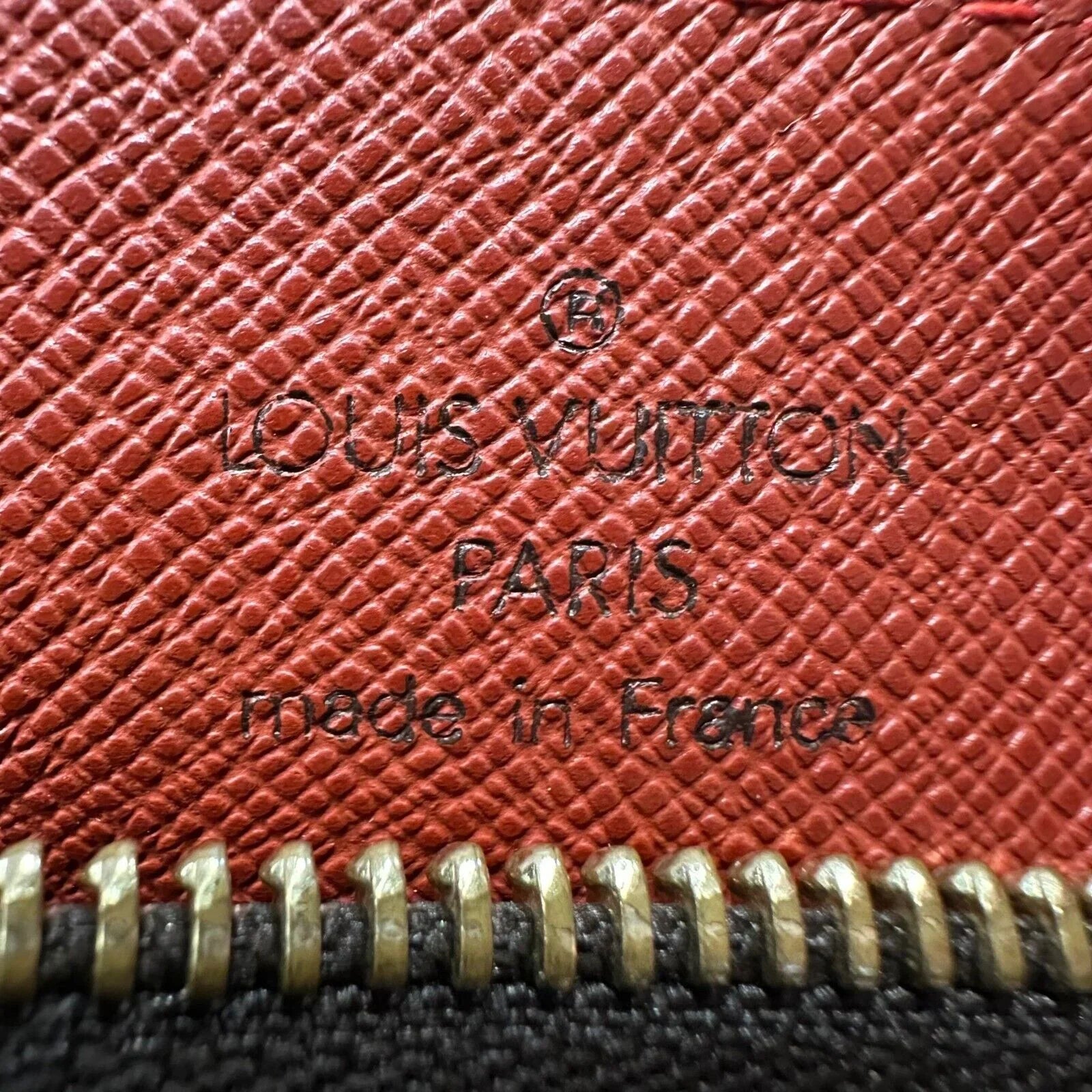 Louis Vuitton Damier Ebene Papillon 30 Monogram Bag With Pouch