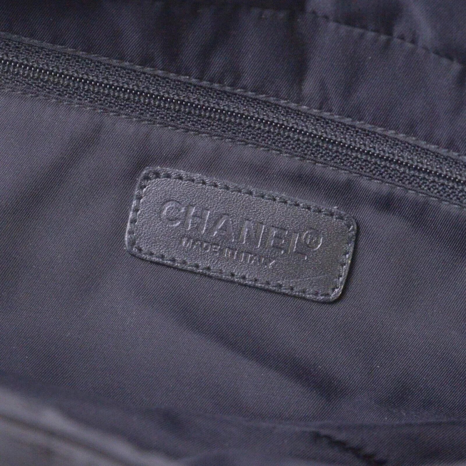Chanel New Travel Line Bowler Bag Black