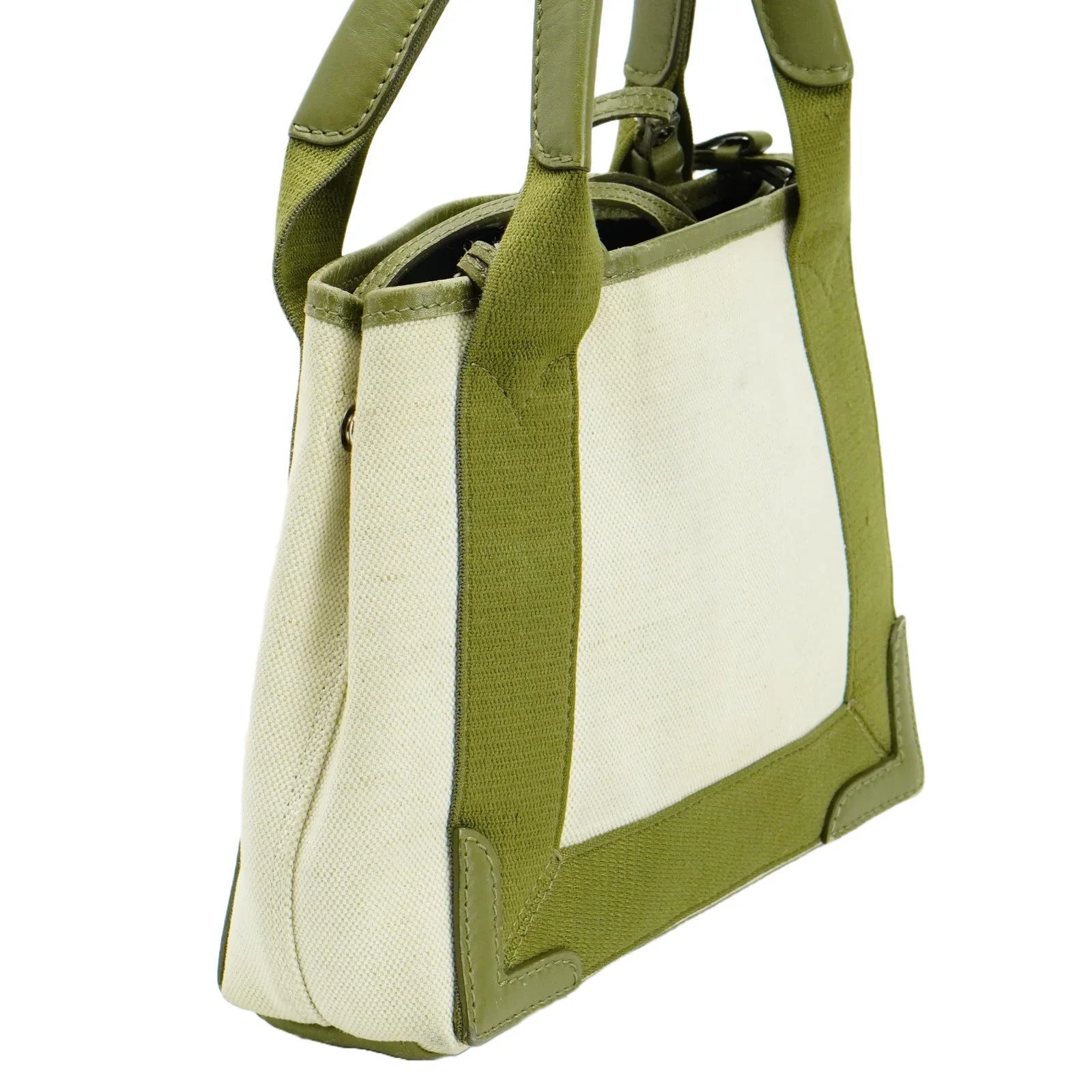 Balenciaga Cabas XS Tote Mini Bag Green
