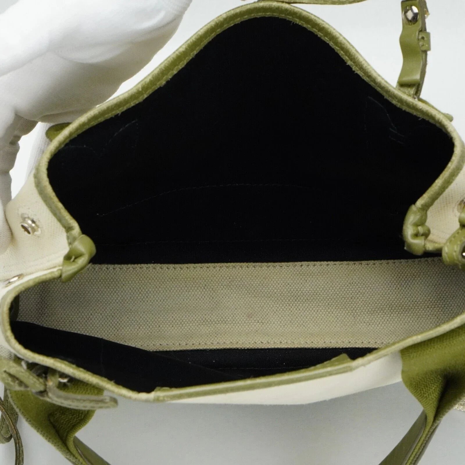 Balenciaga Cabas XS Tote Mini Bag Green