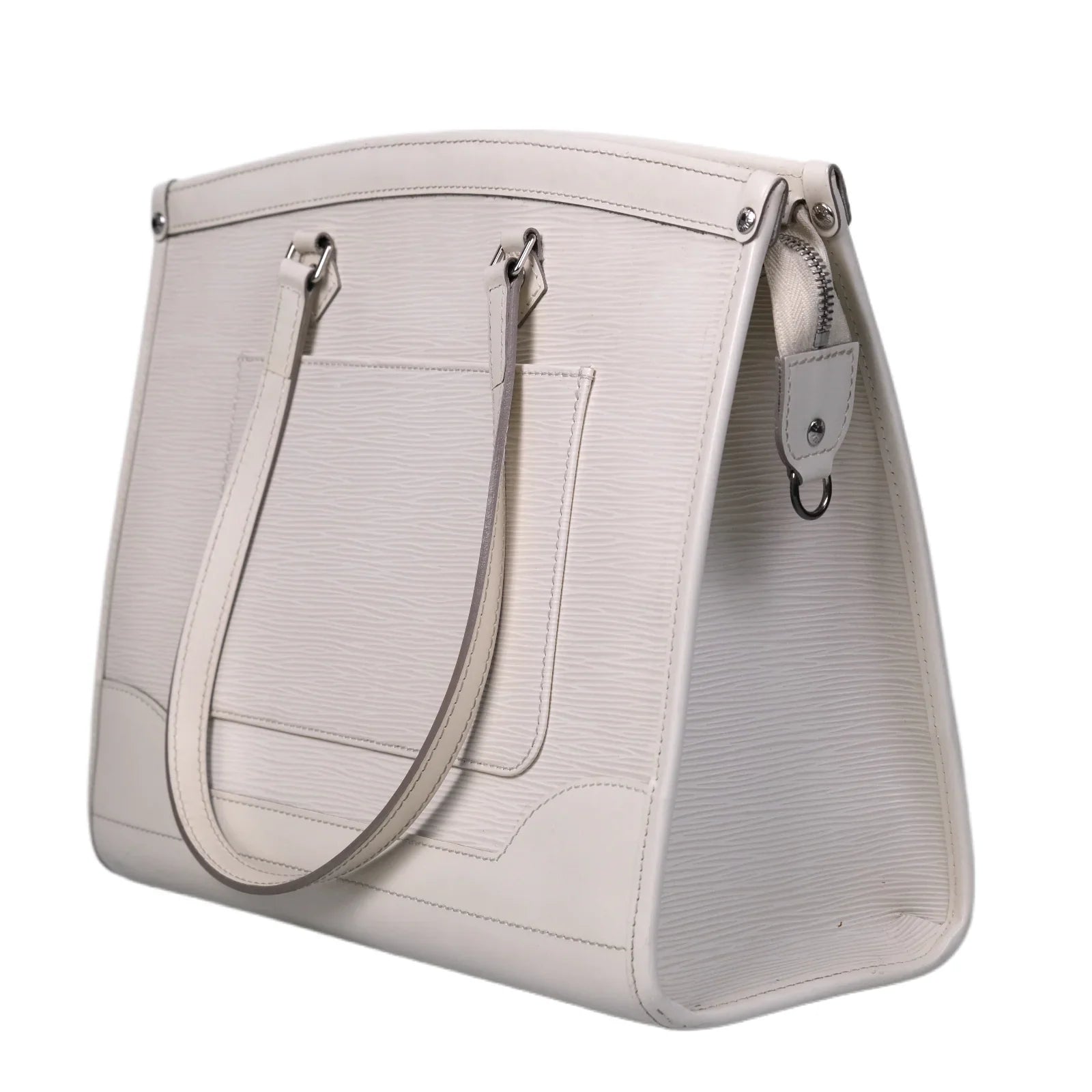 Louis Vuitton Madeleine Epi GM Bag White
