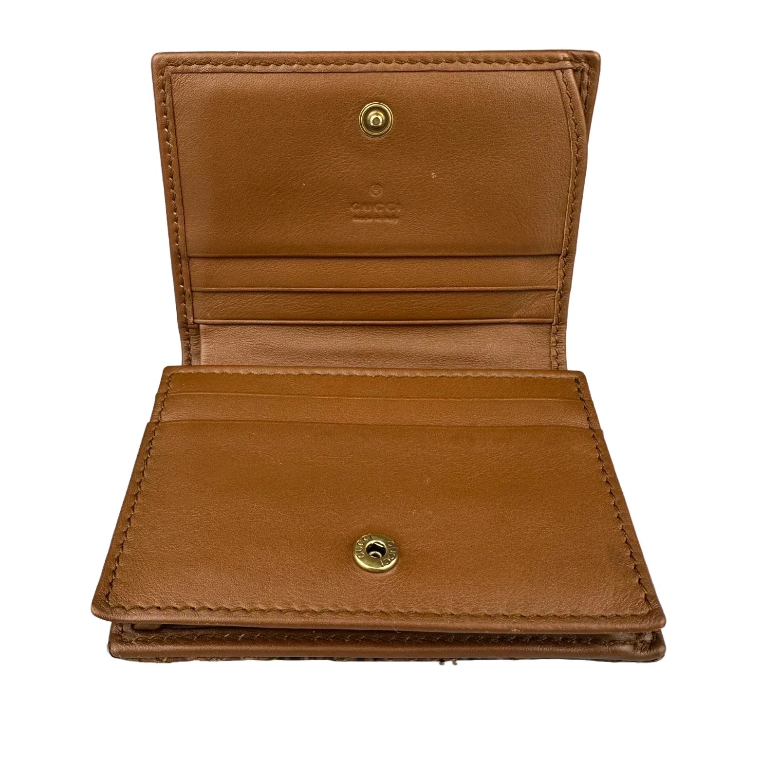 Gucci GG Marmont Python Skin Card Case Wallet