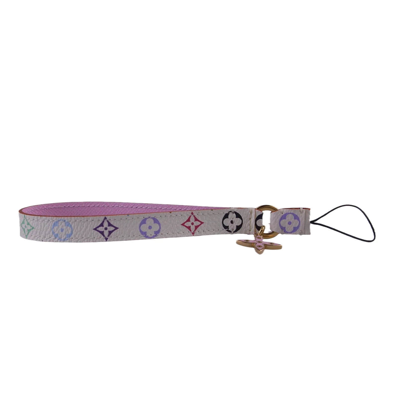 Louis Vuitton Monogram Leather Multicolor Phone Strap