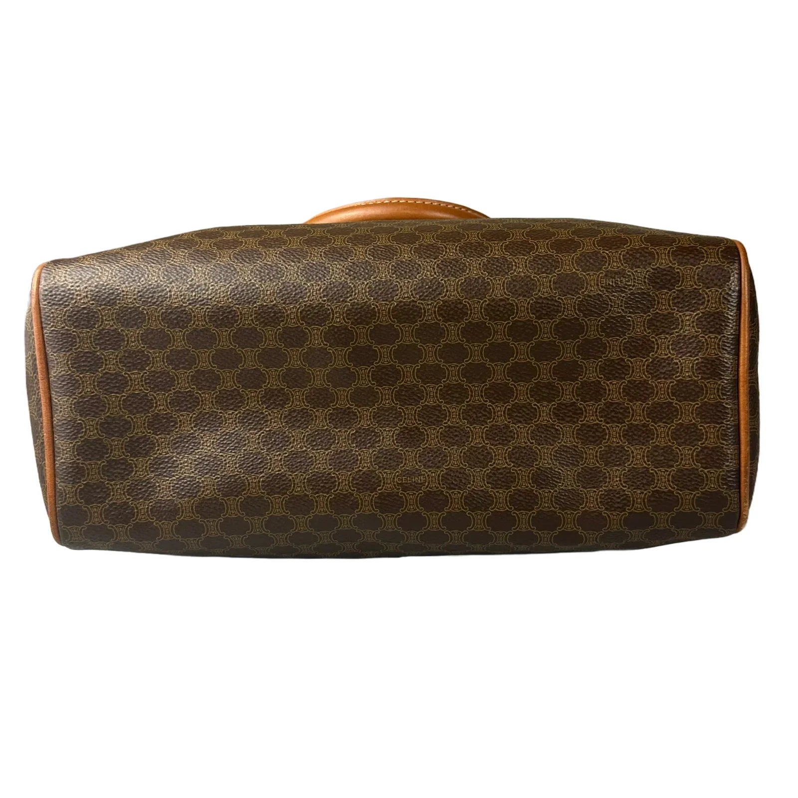 Celine Triomphe Macadam Monogram Mini Boston Bag