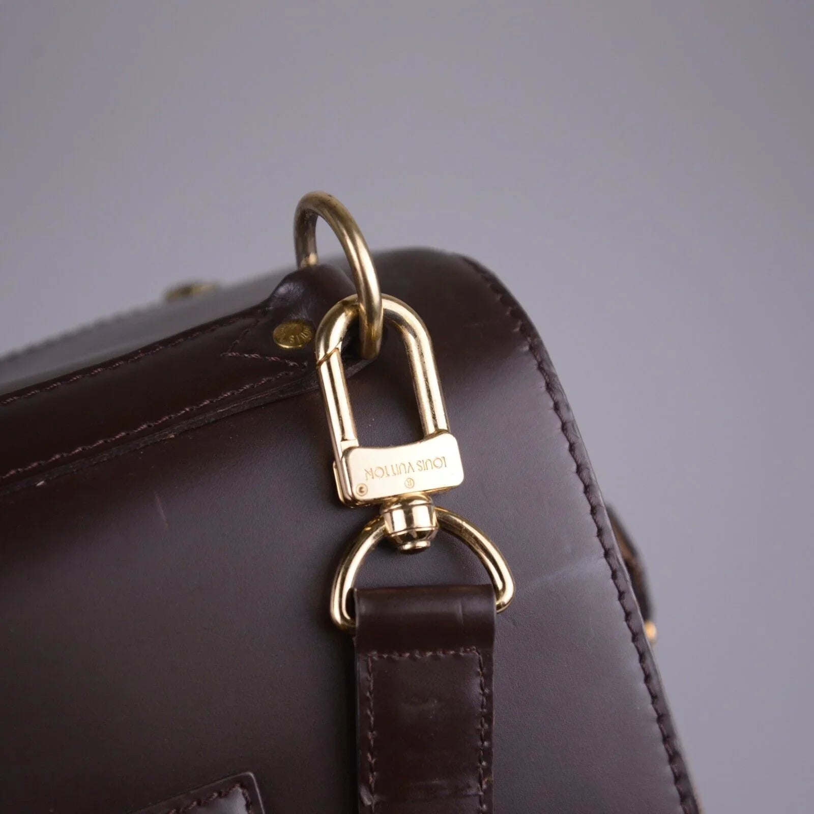 Louis Vuitton Damier Ebene West End PM Monogram Travel Boston Bag