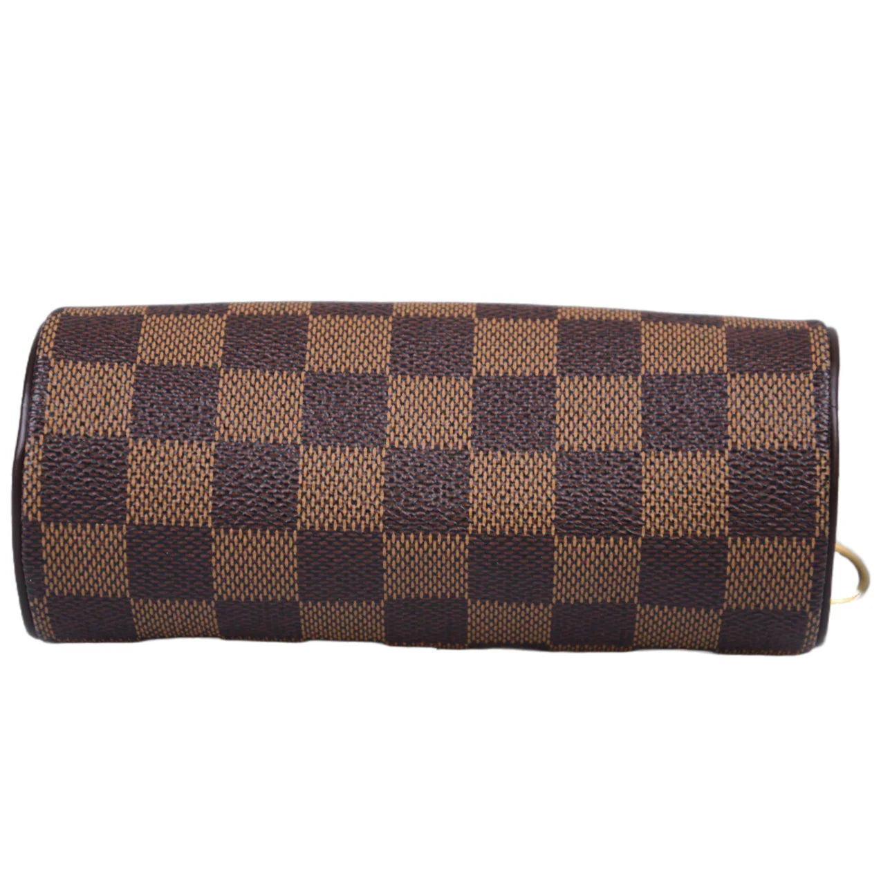 Louis Vuitton Damier Ebene Papillon 30 Monogram Bag With Pouch