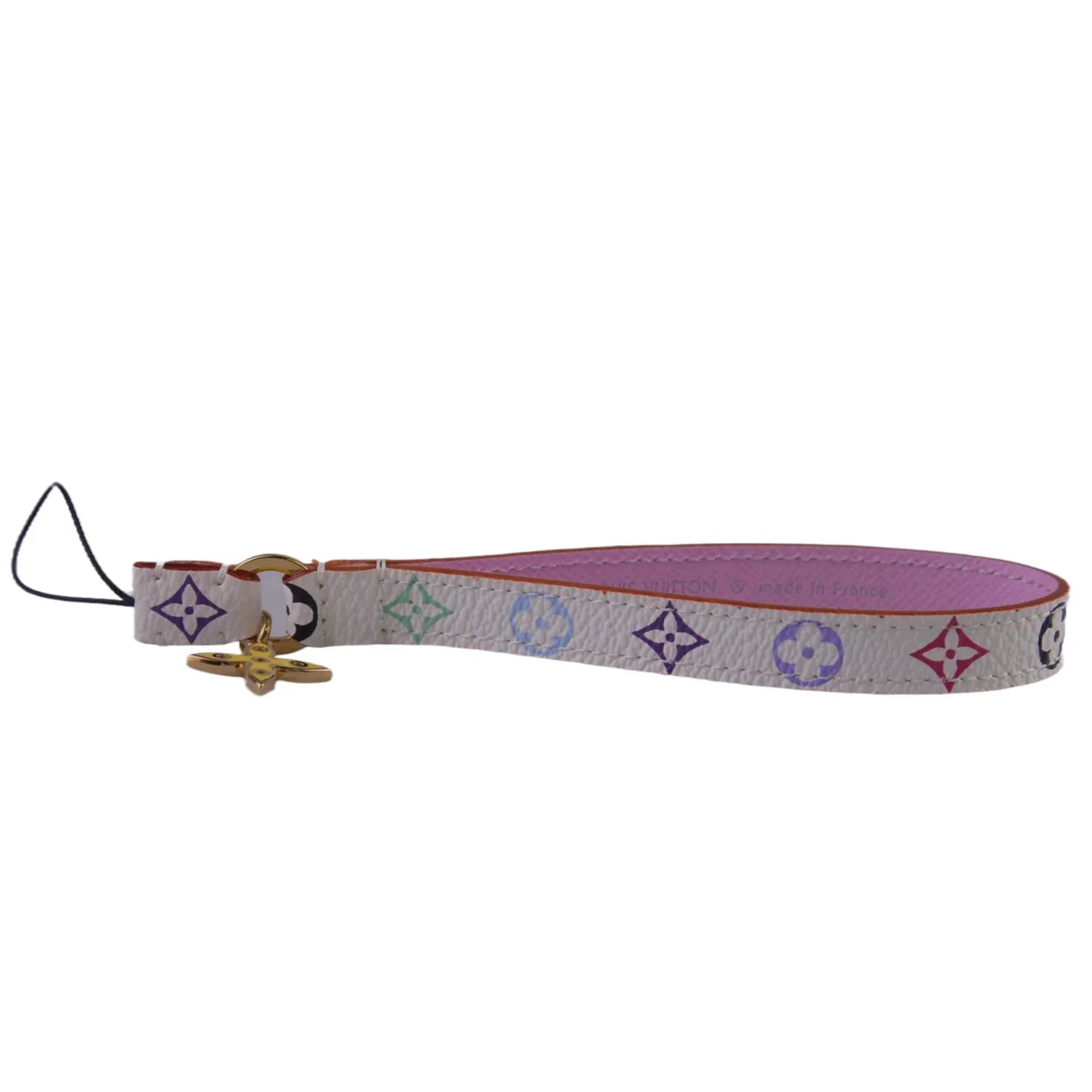 Louis Vuitton Monogram Leather Multicolor Phone Strap