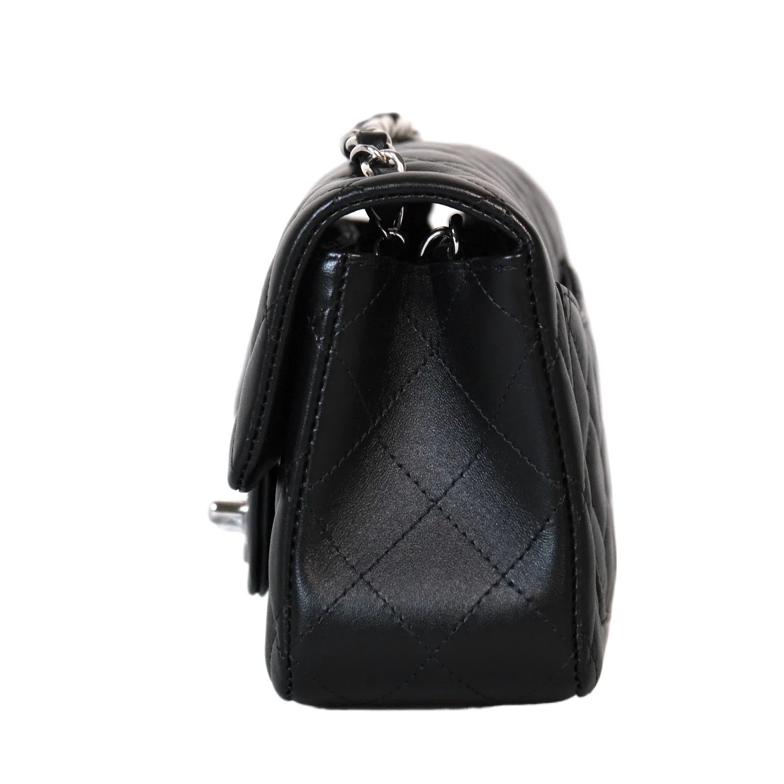 Chanel Mini Classic Flap Crossbody Bag Brand New Black