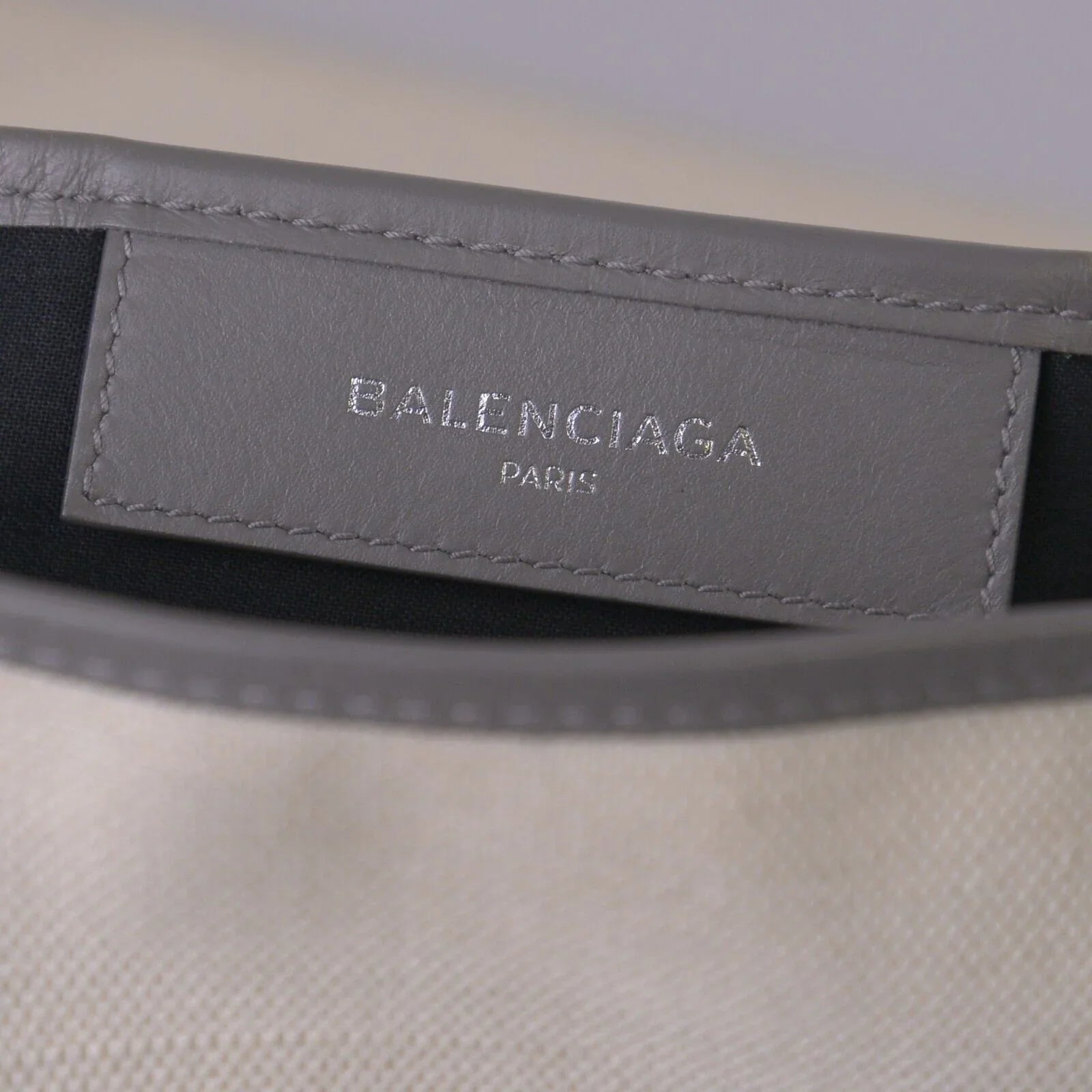 Balenciaga Cabas Small S Tote Bag Grey