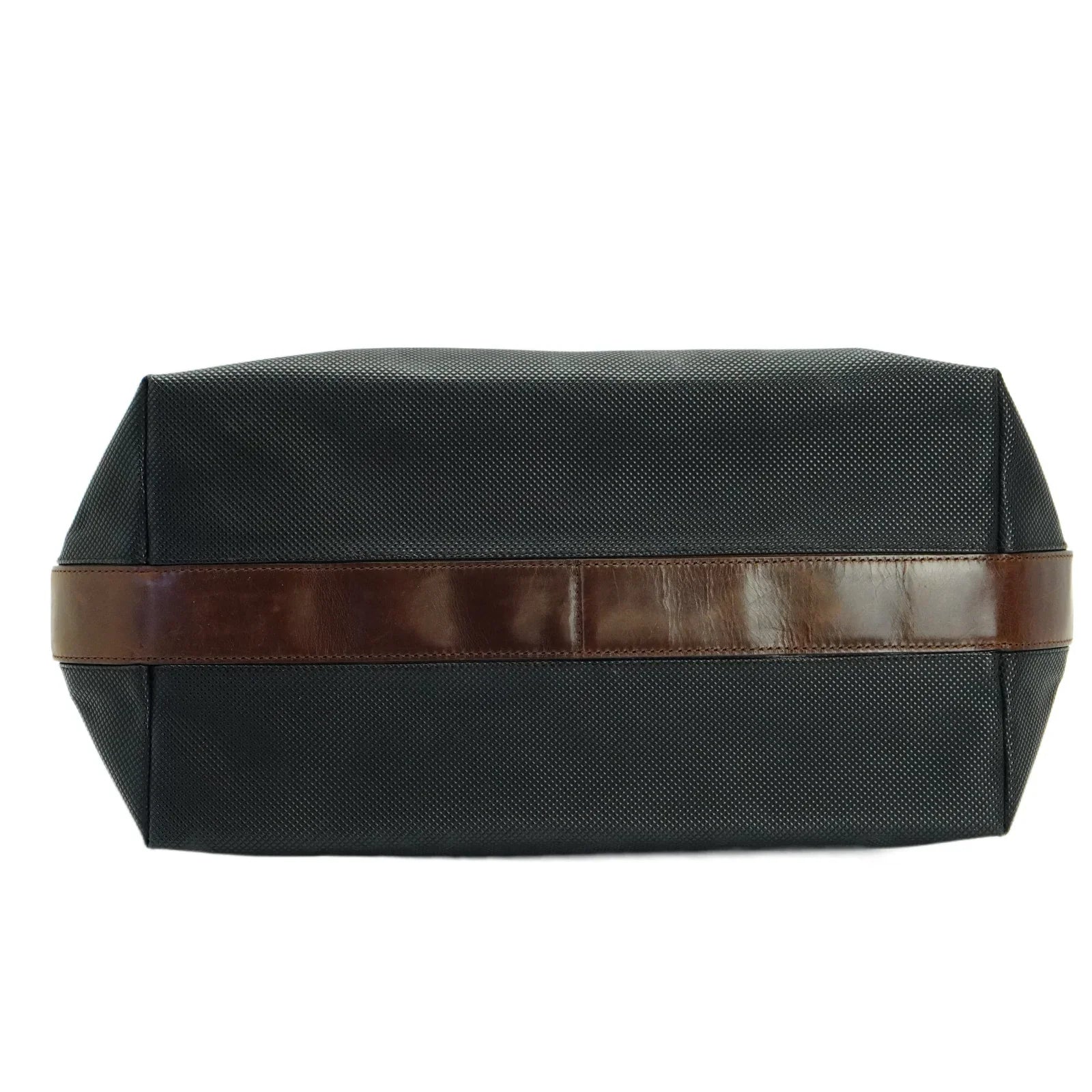 Bottega Veneta Canvas Shoulder Bag Black