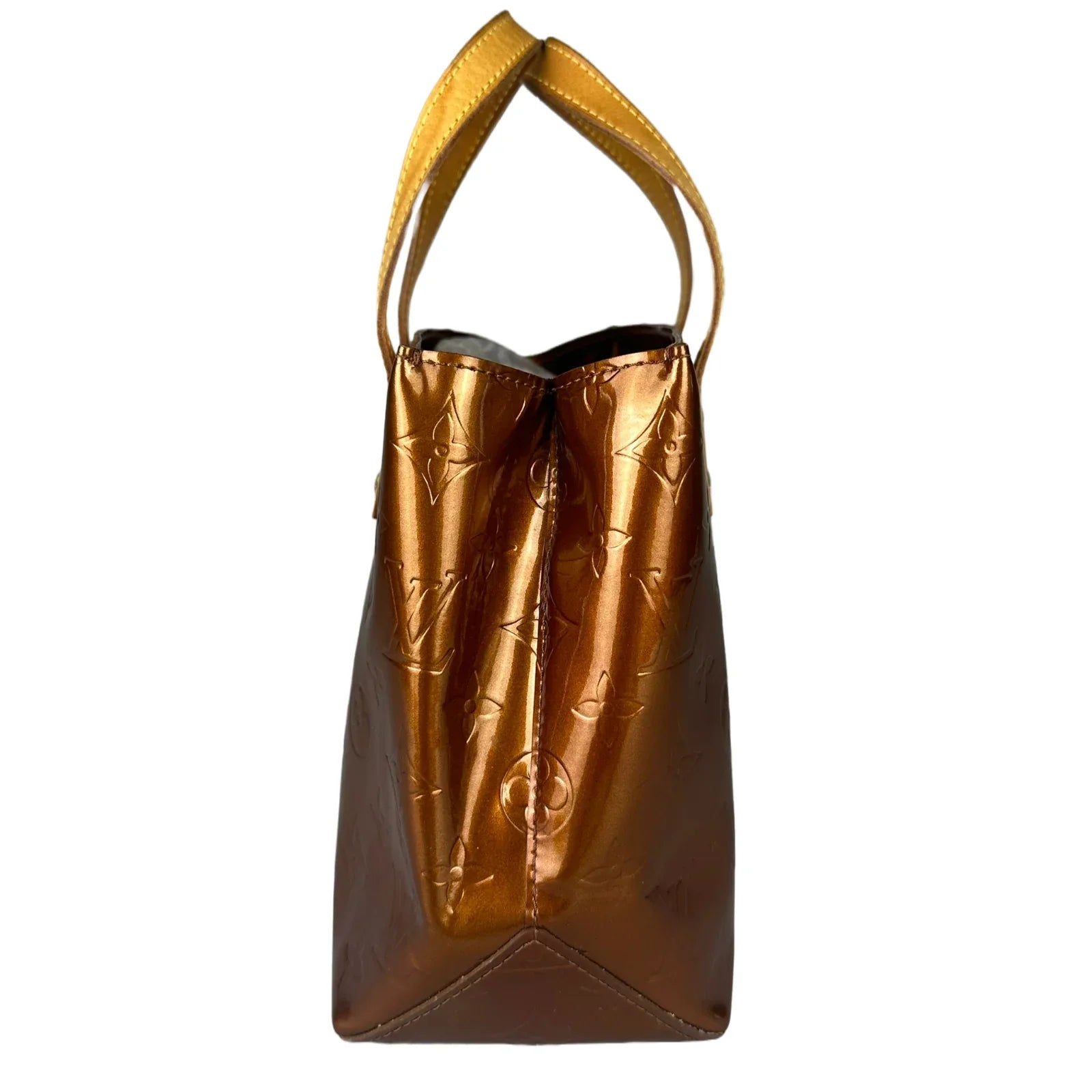 Louis Vuitton Monogram Vernis Reade PM Bag, Bronze