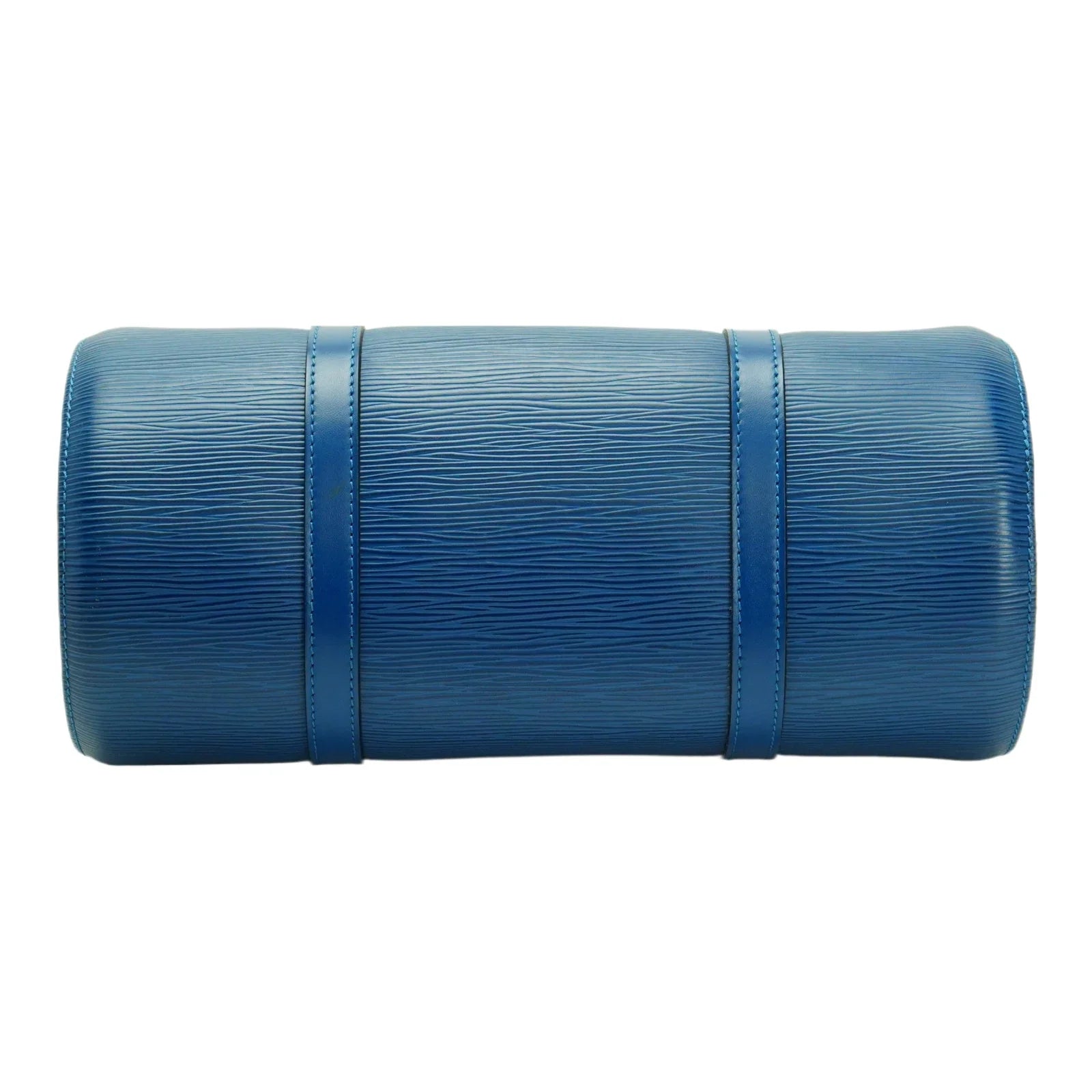Louis Vuitton Epi Papillon Blue Bag With Pouch