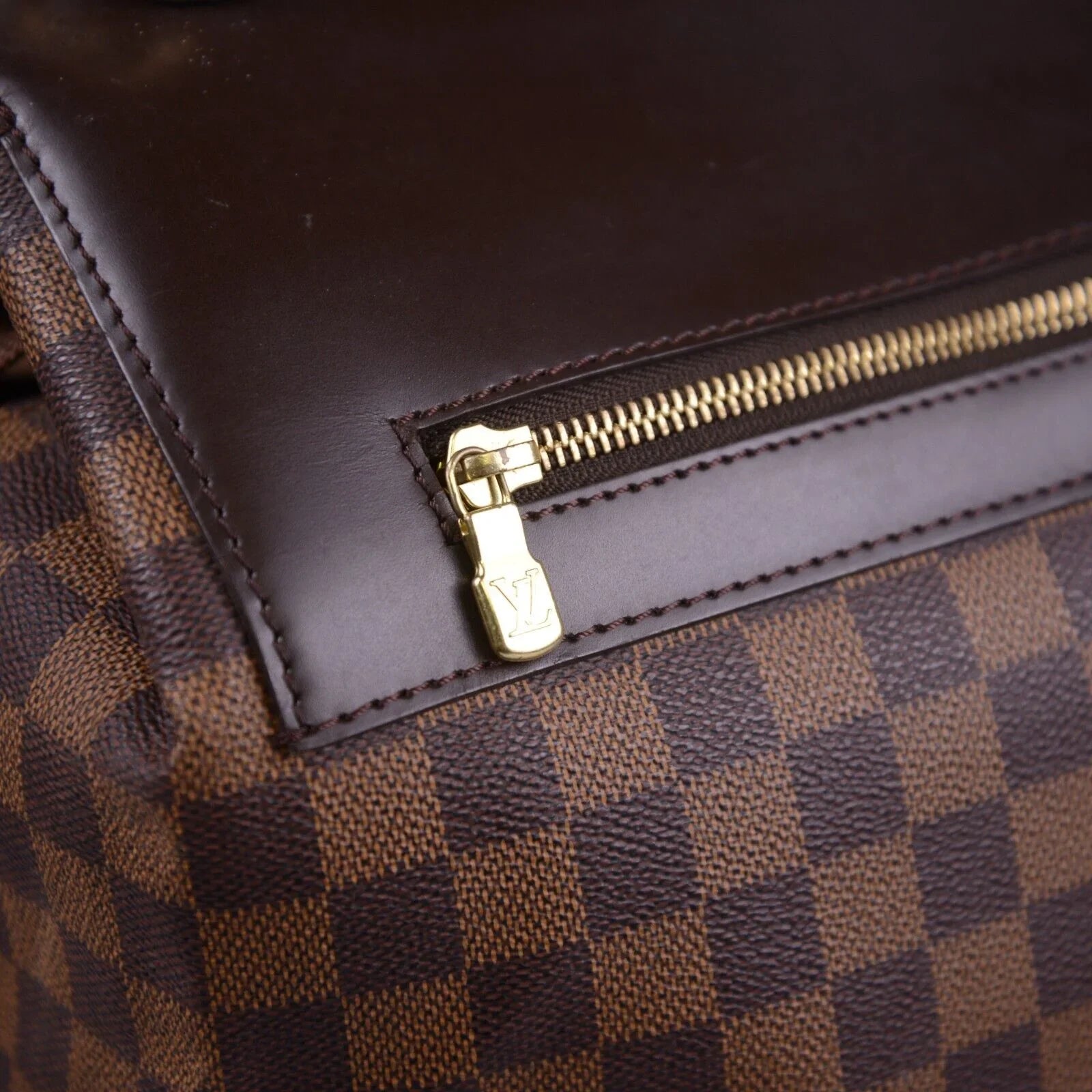 Louis Vuitton Damier Ebene West End PM Monogram Travel Boston Bag