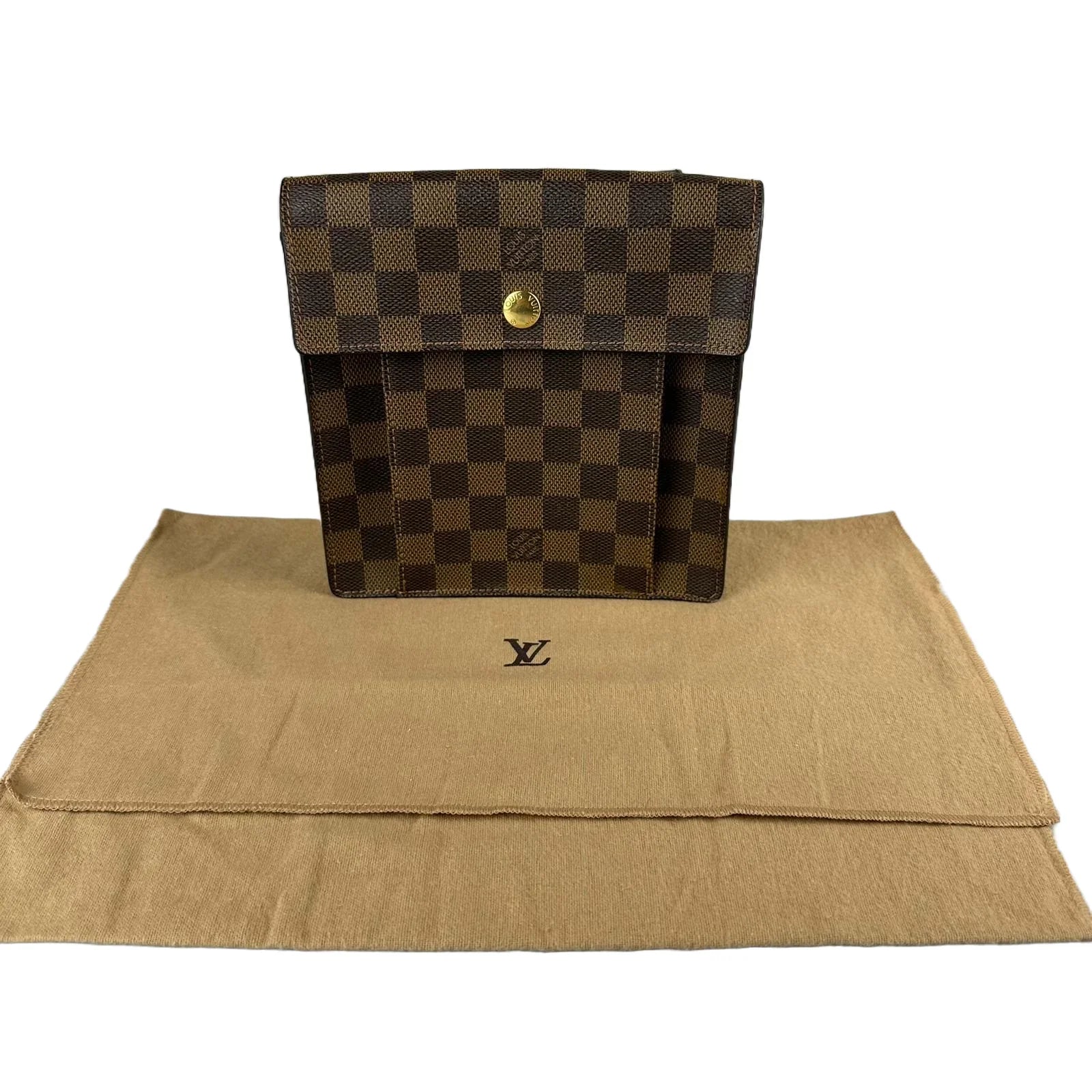Louis Vuitton Damier Ebene Monogram Pimlico Messenger Bag