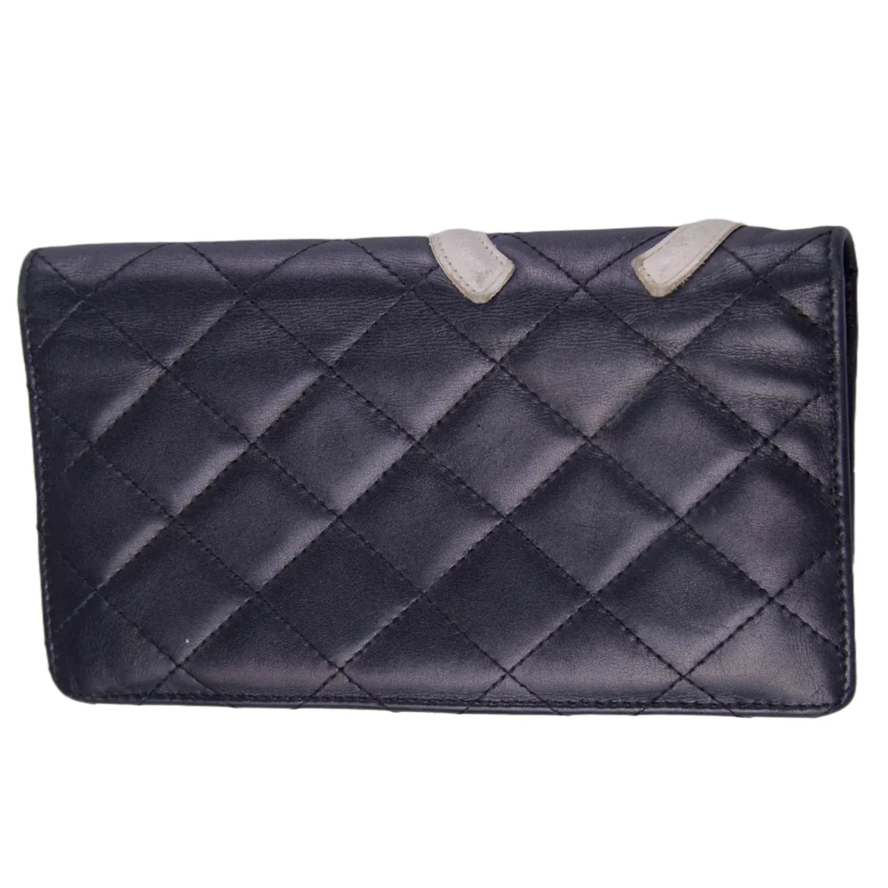 Chanel Ligne Cambon Yen Long Wallet Black