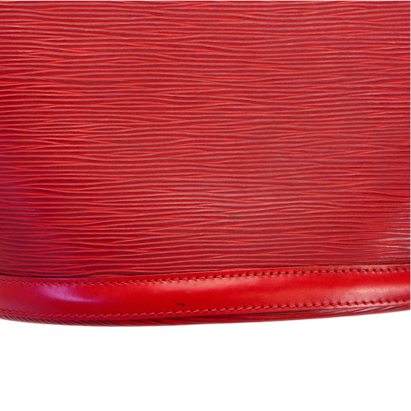 Louis Vuitton Saint Jacques Epi Leather Shoulder Bag Red