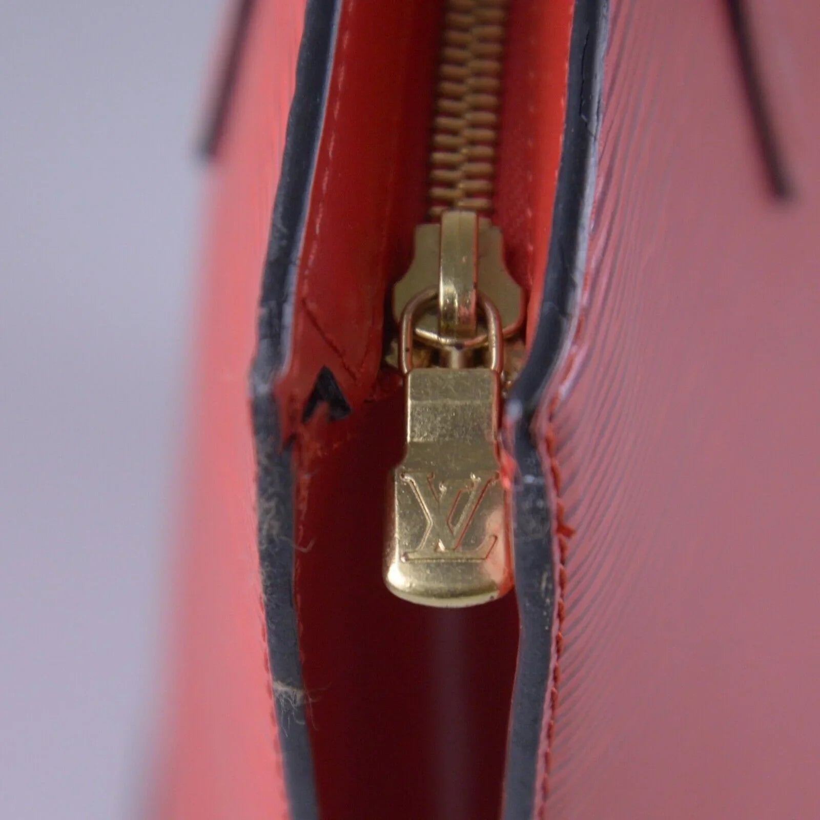 Louis Vuitton Epi Saint Jacques PM Bag Red