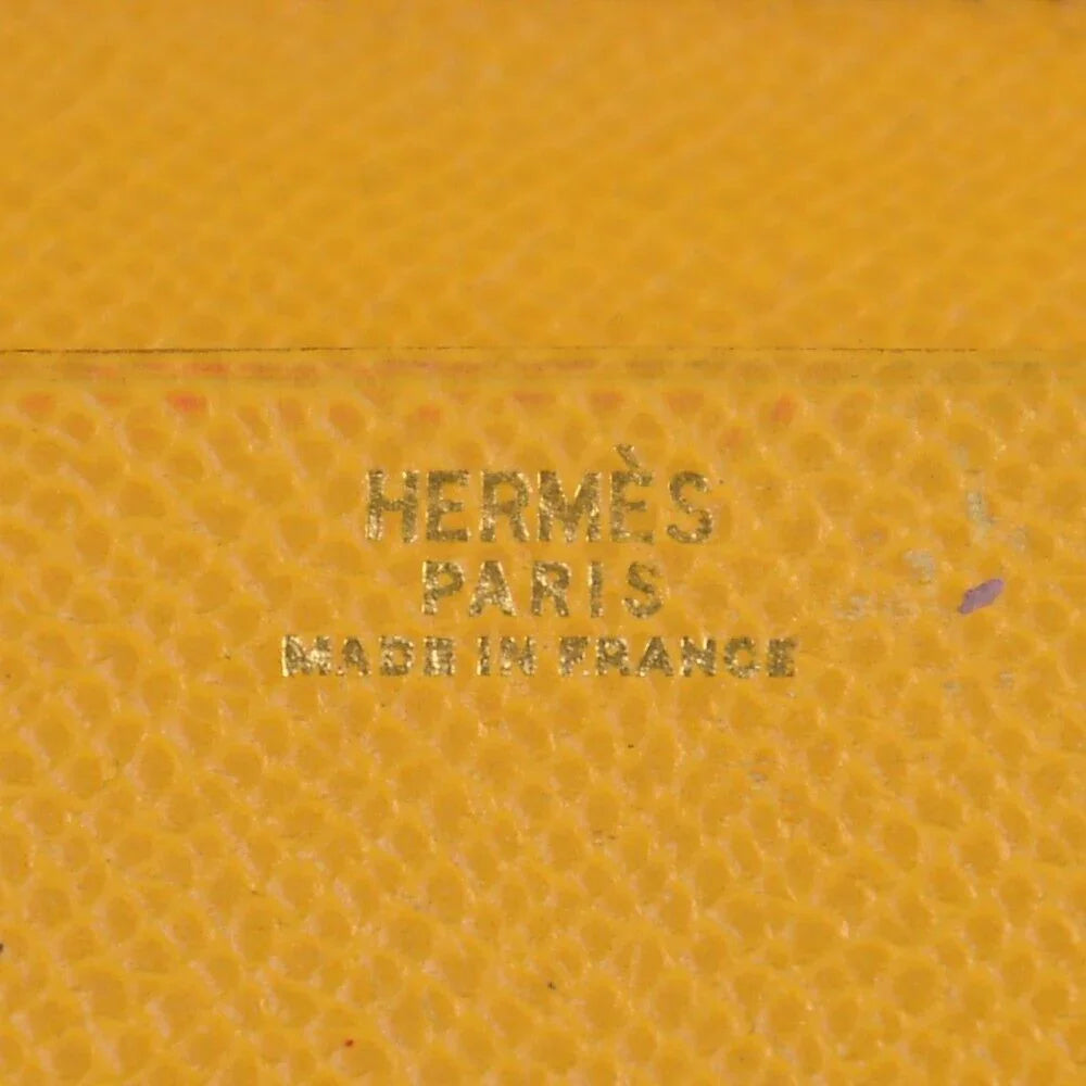 Hermes Agenda Chevre Cover Planner, Tan Leather