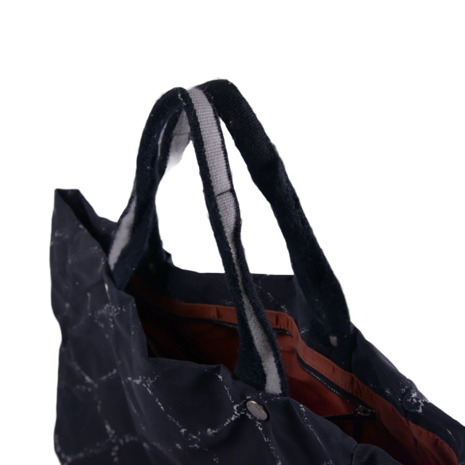 Chanel Old Travel Line Tote Bag Black