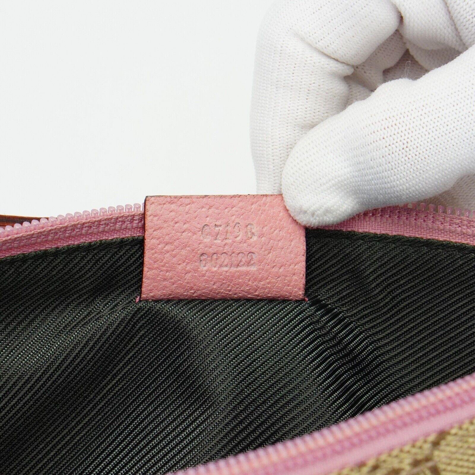 Gucci GG Monogram Pochette Boat Bag