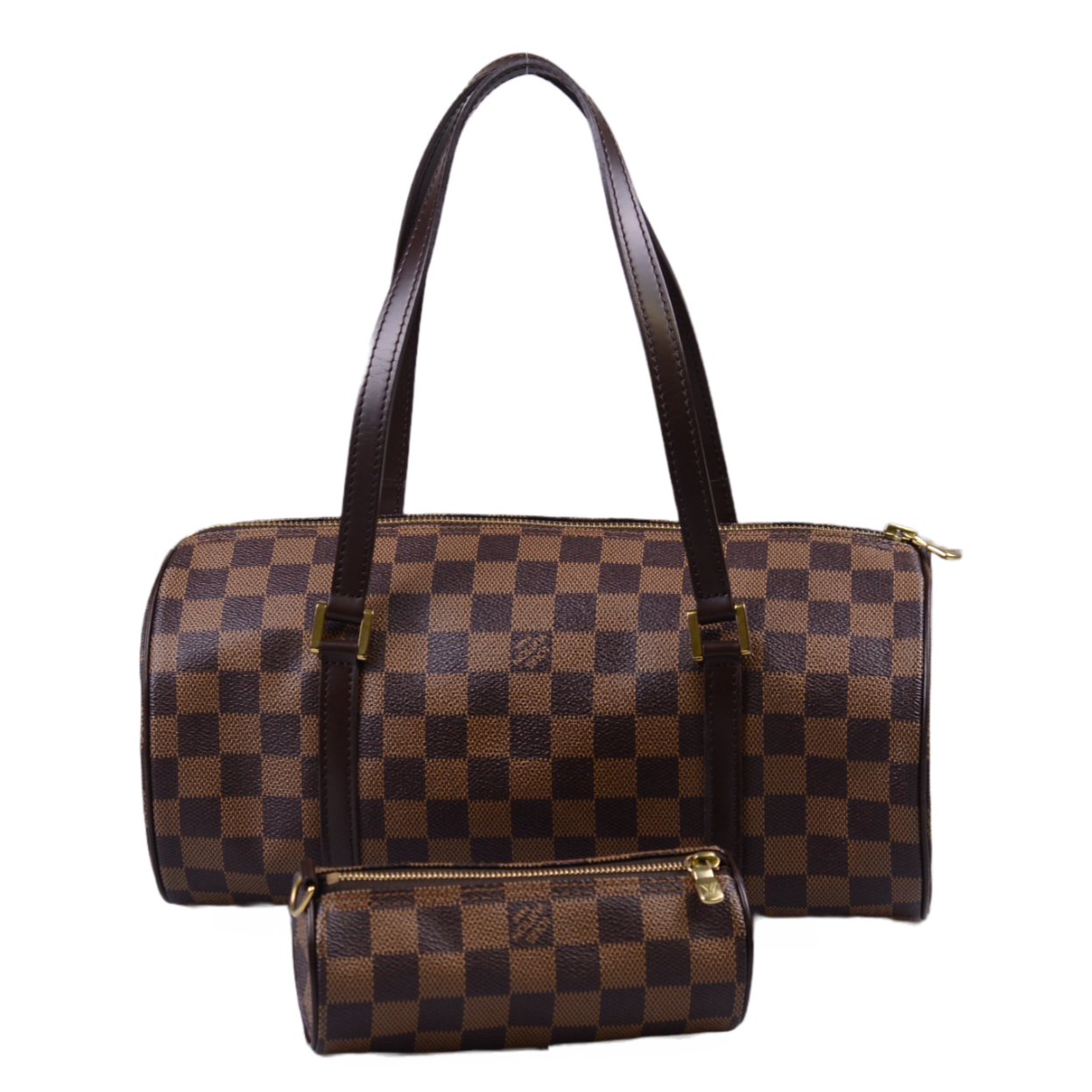 Louis Vuitton Papillon 30 Damier Ebene Shoulder Bag
