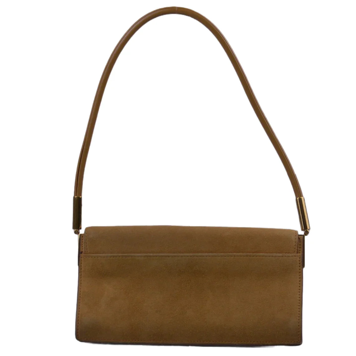 Gucci GG Blondie Baguette Bag, Tan Suede Leather