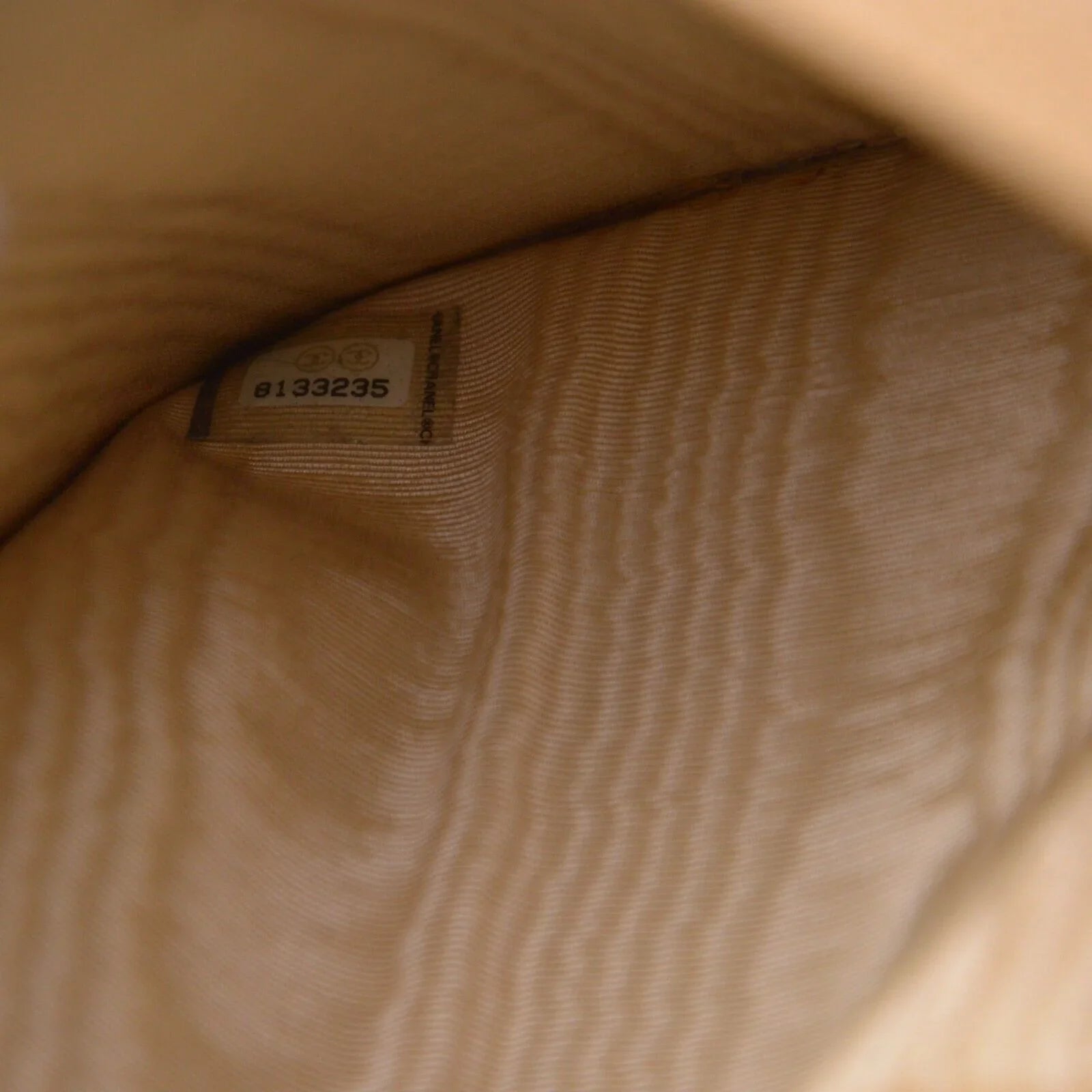 Chanel Caviar CC Timeless Bifold Wallet Beige