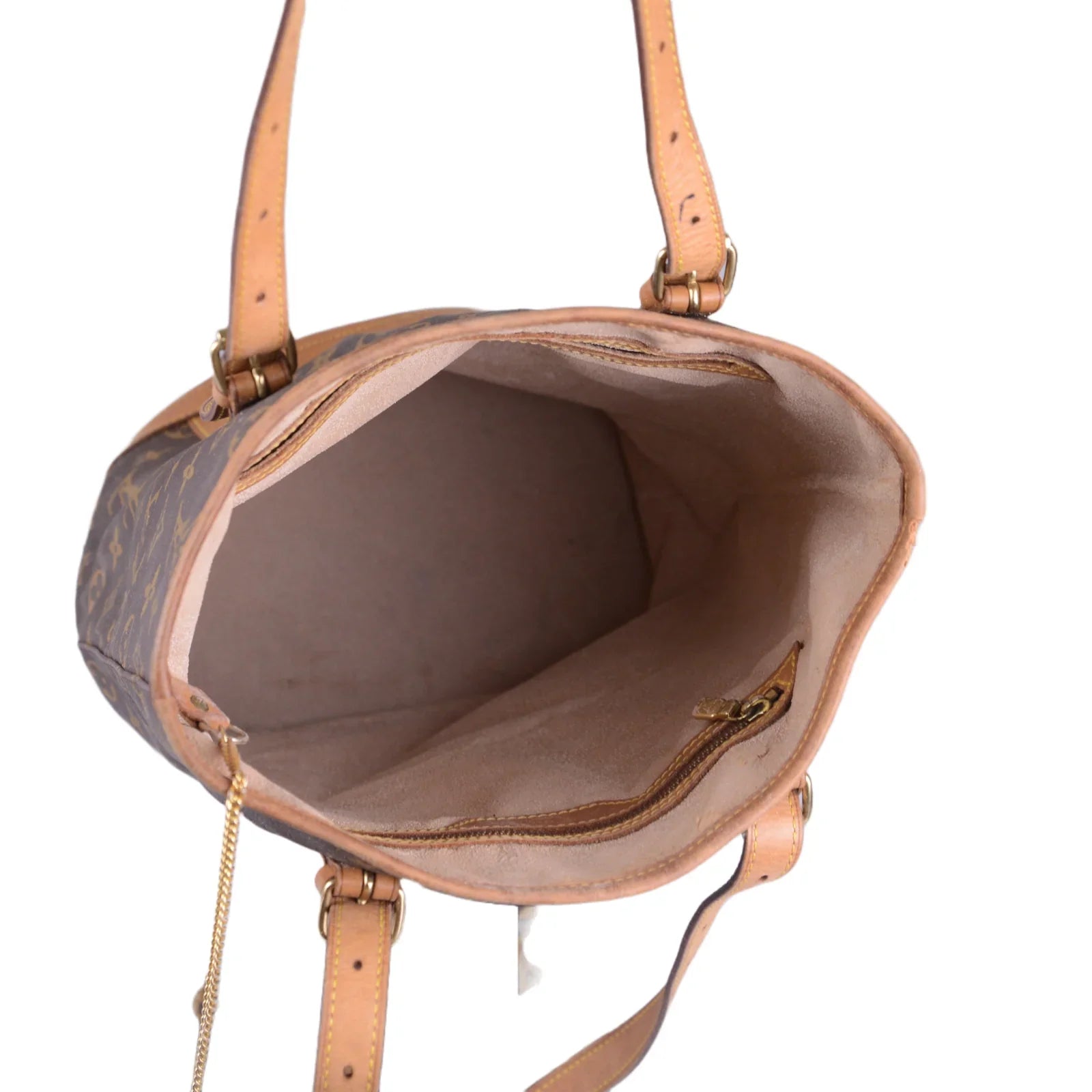 Louis Vuitton Bucket GM Monogram Tote Bag With Pouch - Lost Designer