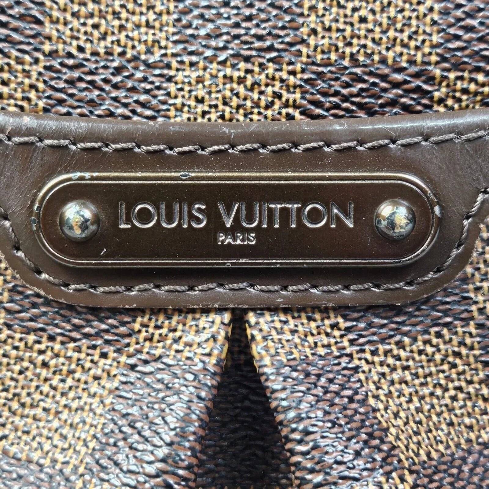 Louis Vuitton Bloomsbury PM Damier Ebene Shoulder Bag