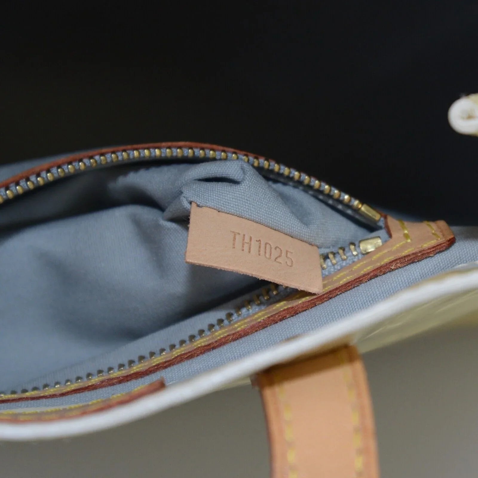 Louis Vuitton Monogram Vernis Reade PM Bag Yellow
