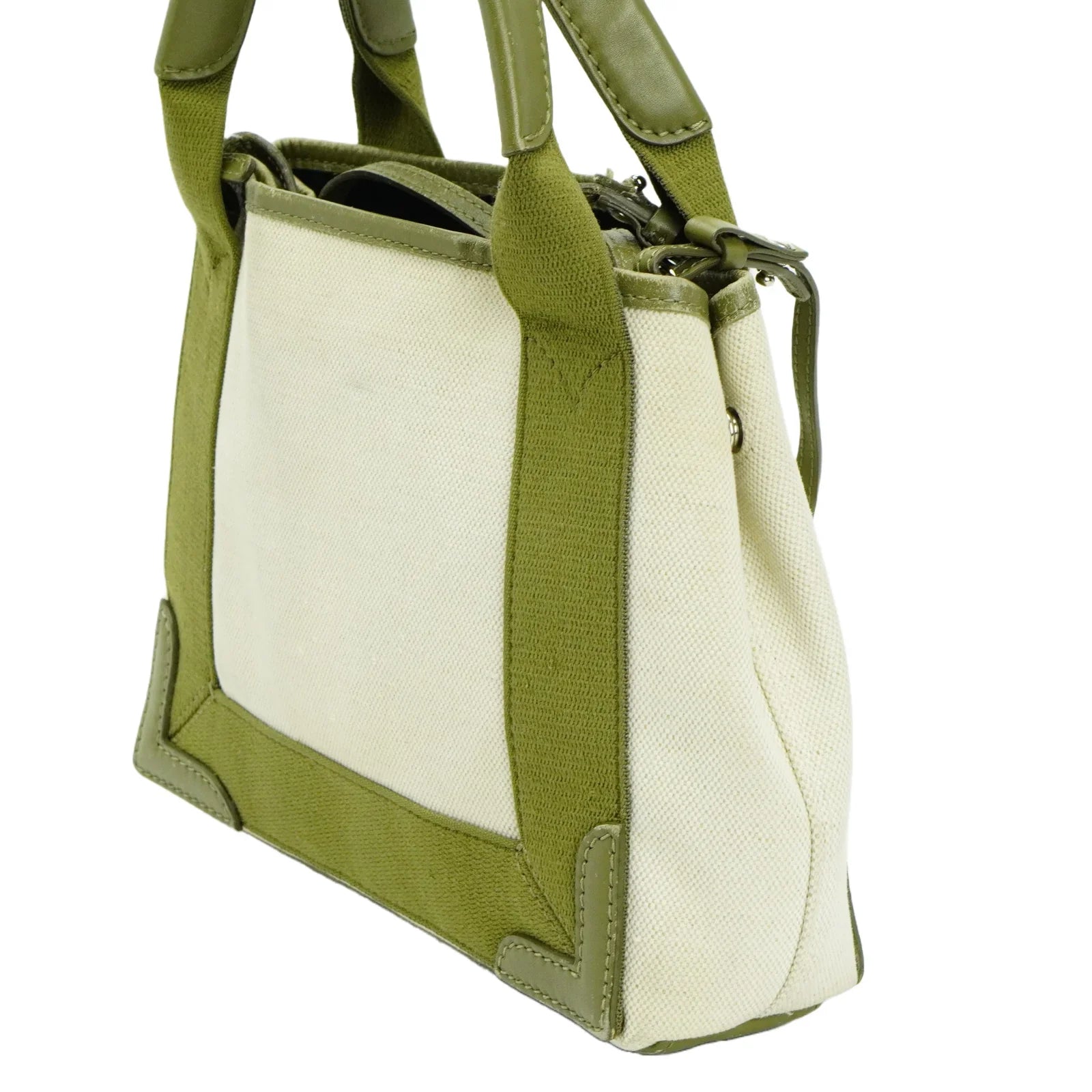Balenciaga Cabas XS Tote Mini Bag Green